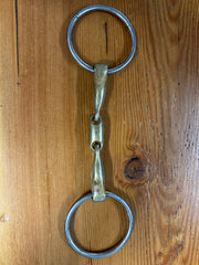 Loose Ring Snaffle with Logenze 5"-Bit-Consignment-Evolution Equestrian Co.