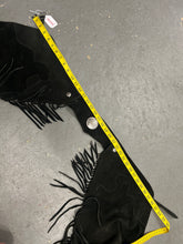 Load image into Gallery viewer, Lynn Saunders Black Suede Chaps-Chaps-Consignment-Evolution Equestrian Co.

