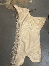 Load image into Gallery viewer, Lynn Saunders Cream Western Chaps-Chaps-Consignment-Evolution Equestrian Co.

