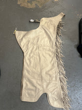 Load image into Gallery viewer, Lynn Saunders Cream Western Chaps-Chaps-Consignment-Evolution Equestrian Co.
