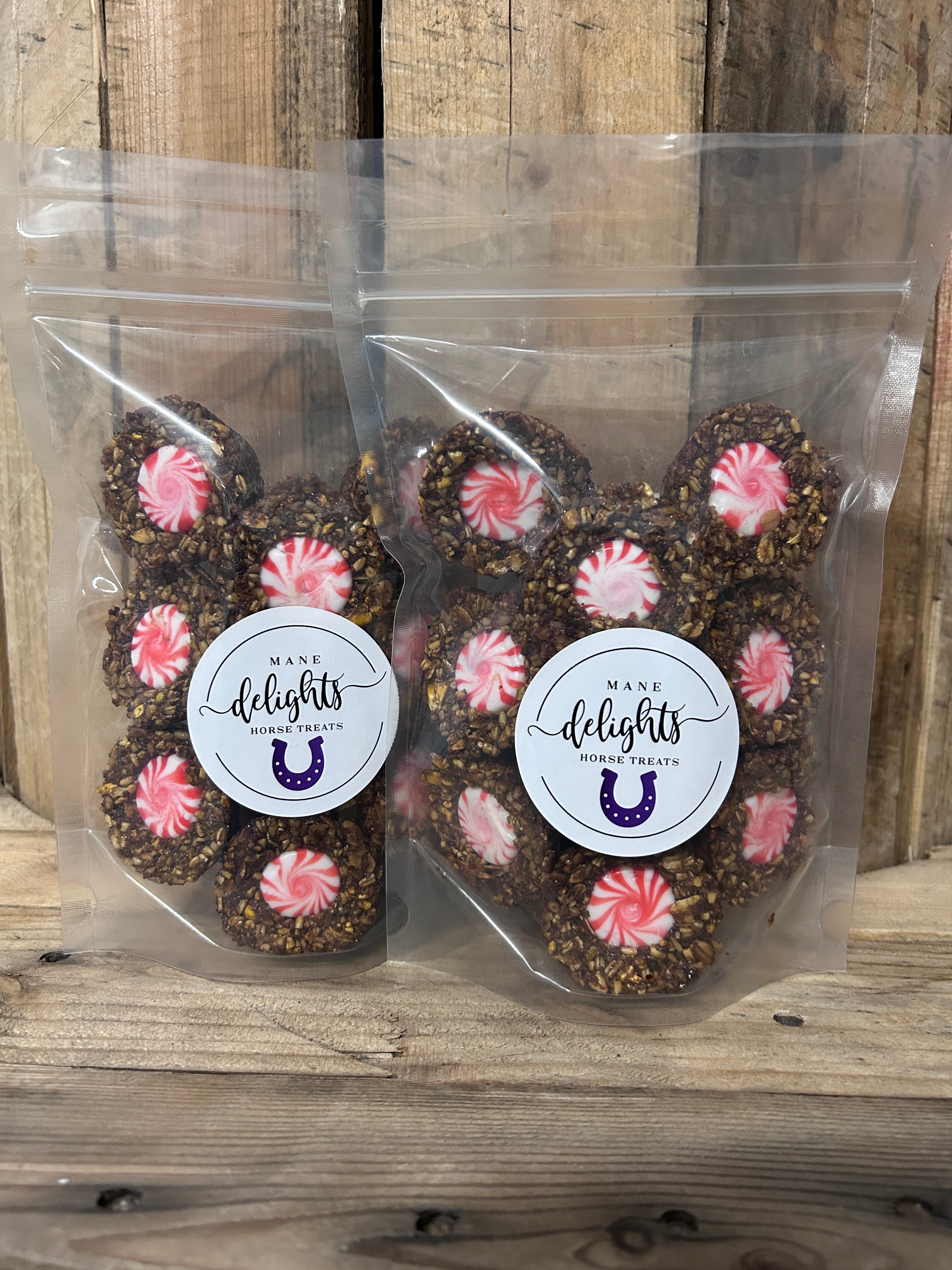 Mane Delights Peppermint Muffins Horse Cookies-Horse Treats-Mane Delights-Evolution Equestrian Co.