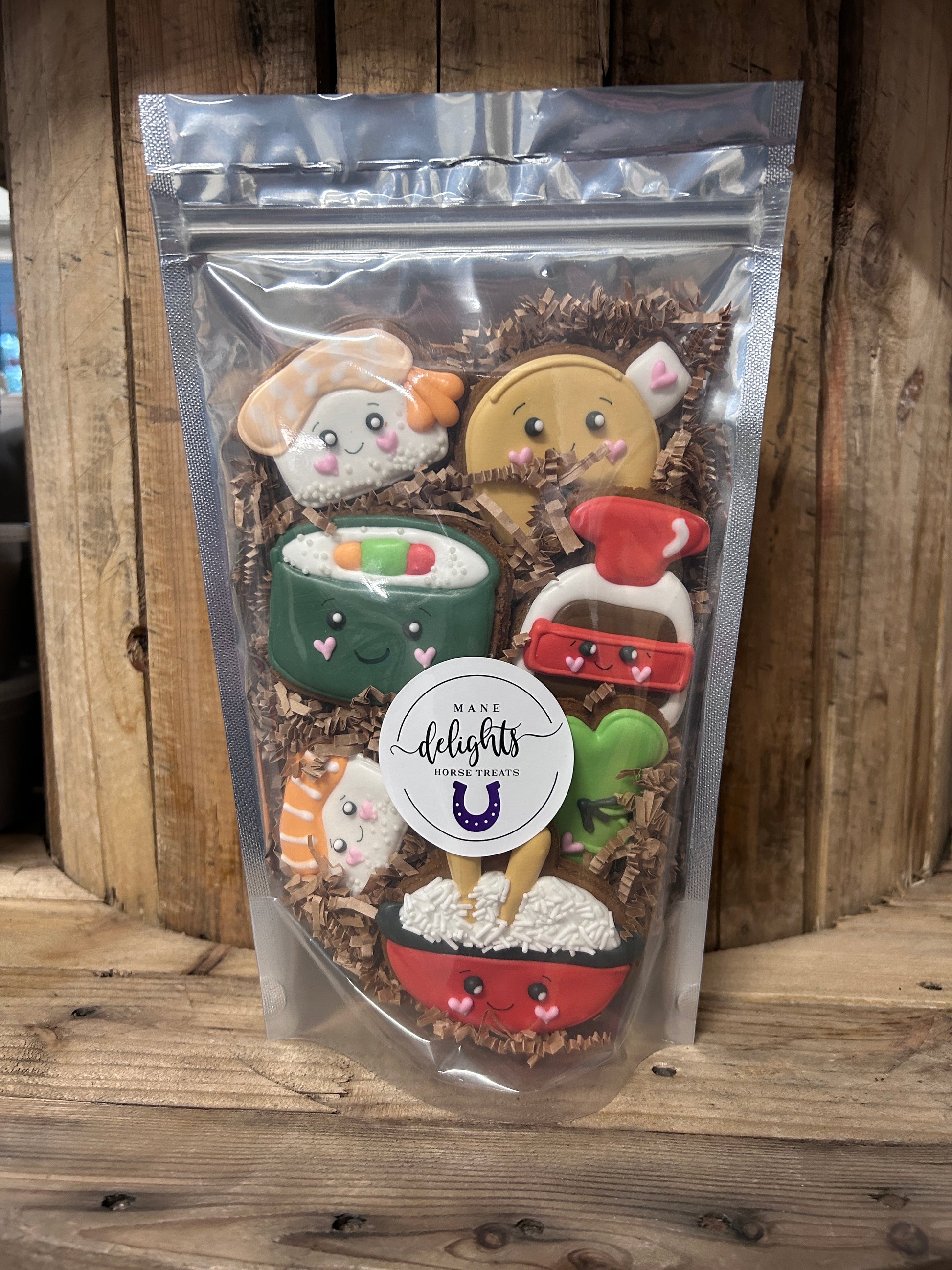 Mane Delights Valentine's Horse Cookies-Horse Treats-Mane Delights-Sweet Hearts (Small)-Evolution Equestrian Co.