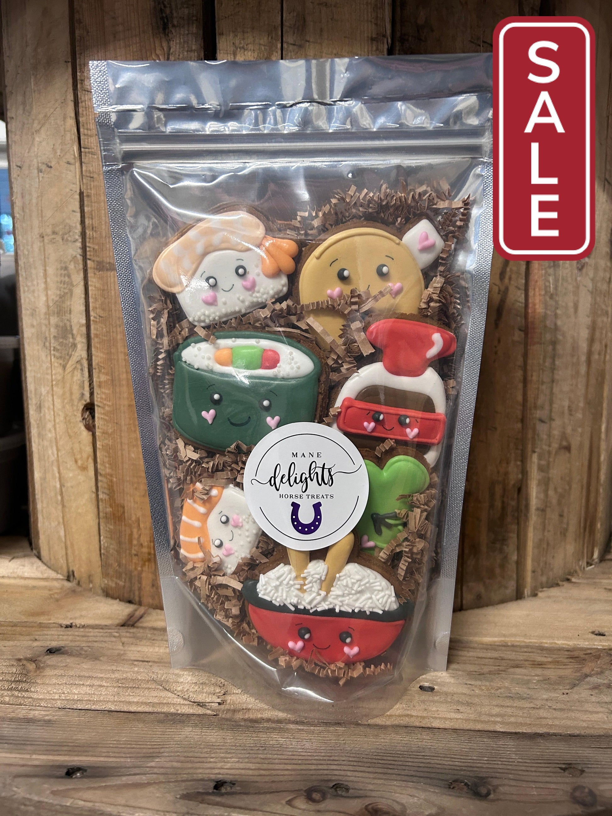Mane Delights Valentine's Horse Cookies-Horse Treats-Mane Delights-Sweet Hearts (Small)-Evolution Equestrian Co.