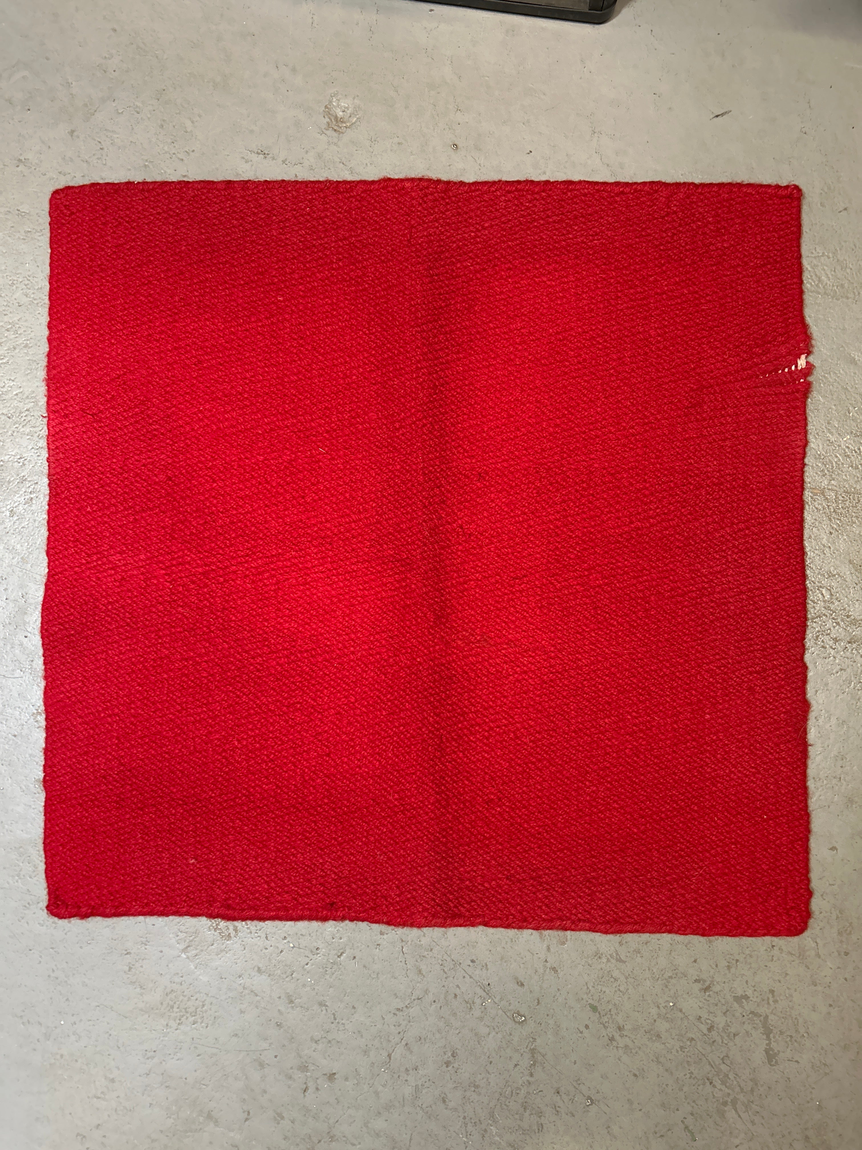 Mayatex Heavy Wool Saddle Blanket - Red 36x34 inches-Western Saddle Pad-Consignment-Evolution Equestrian Co.