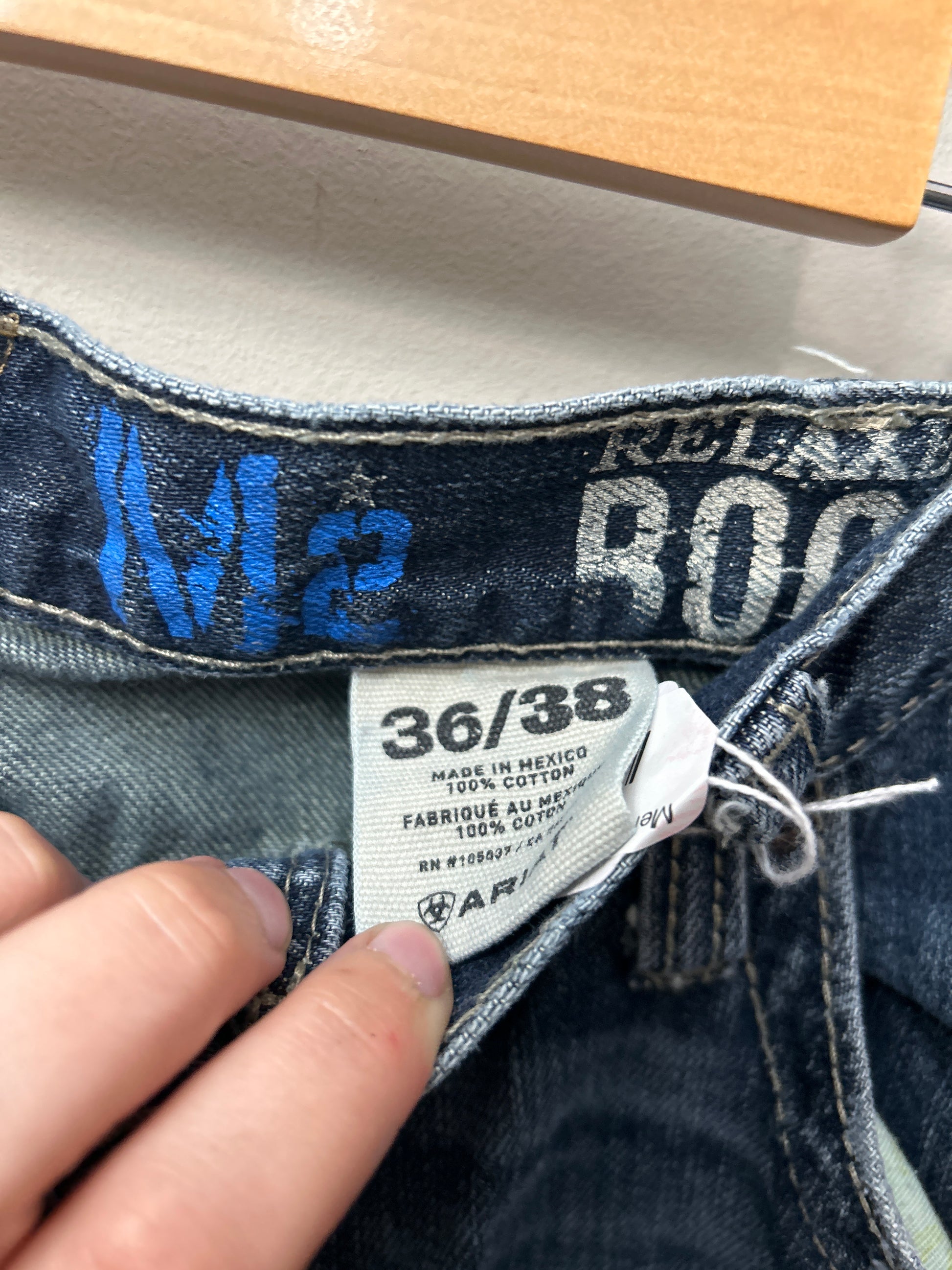 Mens Ariat M2 Jeans 36 x 38-Jeans-Consignment-Evolution Equestrian Co.