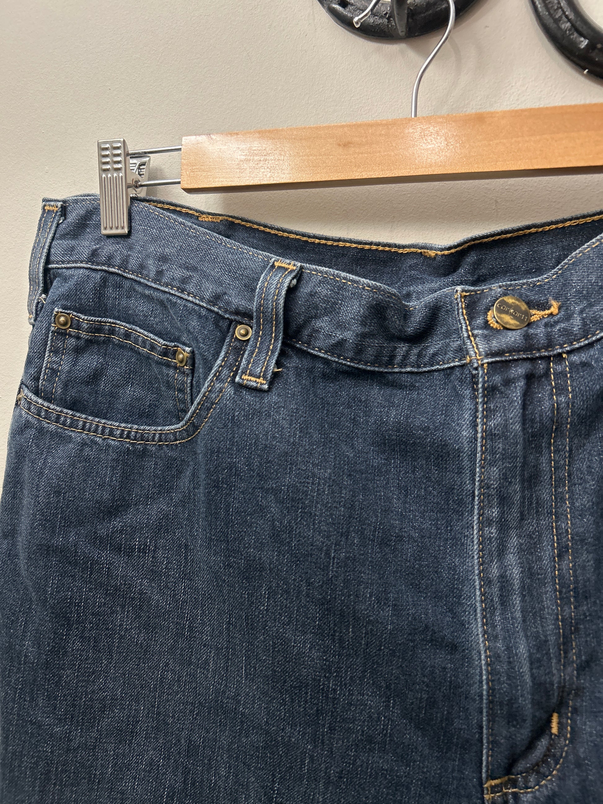 Mens Carhartt Jeans 38 x 34-Jeans-Consignment-Evolution Equestrian Co.