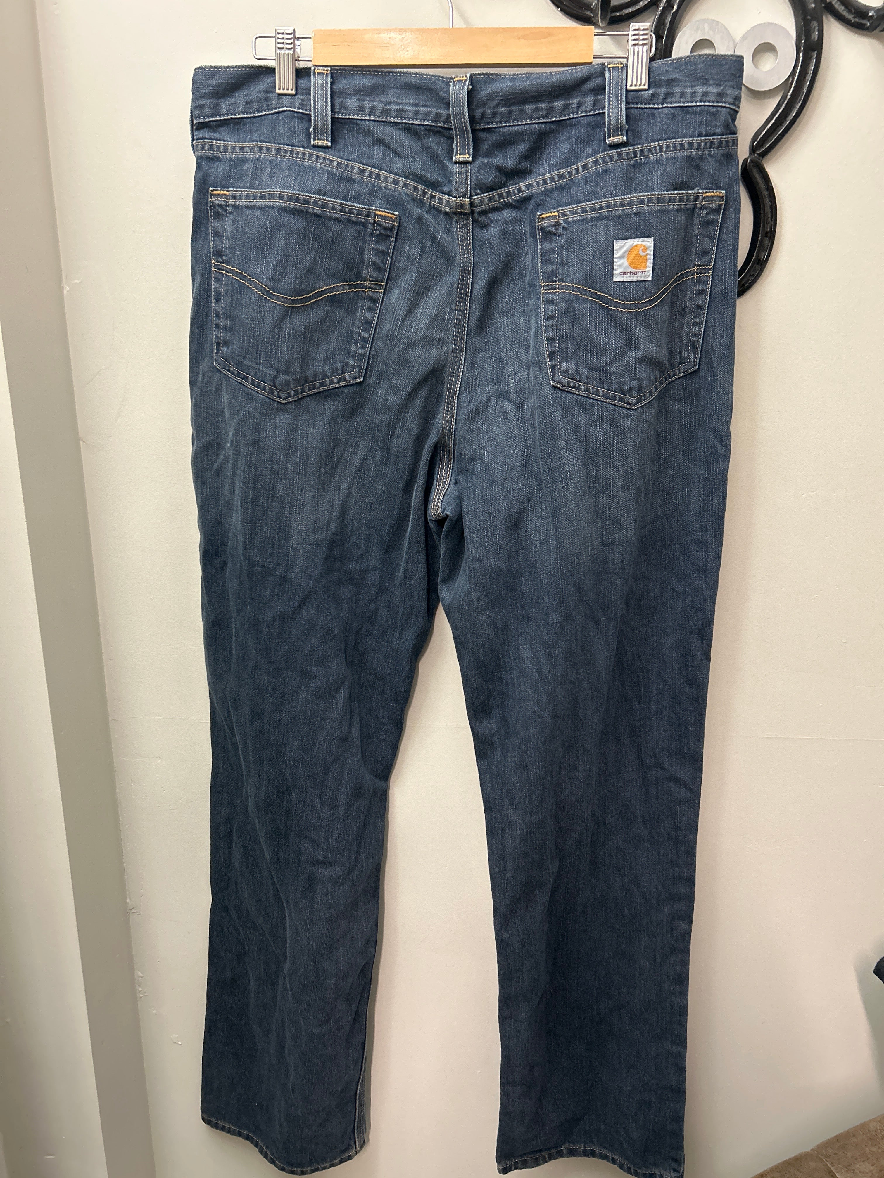 Mens Carhartt Jeans 38 x 34-Jeans-Consignment-Evolution Equestrian Co.
