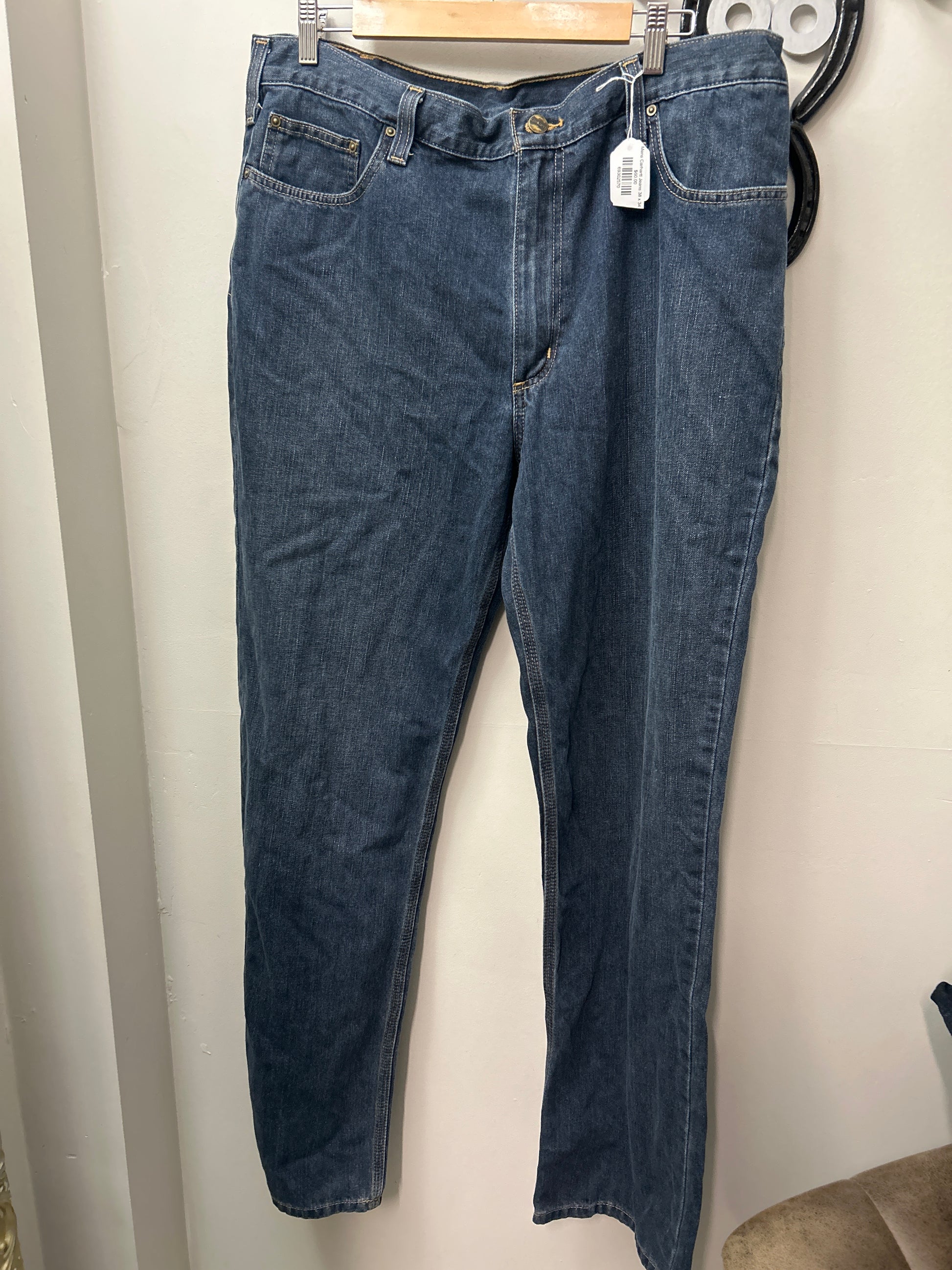 Mens Carhartt Jeans 38 x 34-Jeans-Consignment-Evolution Equestrian Co.