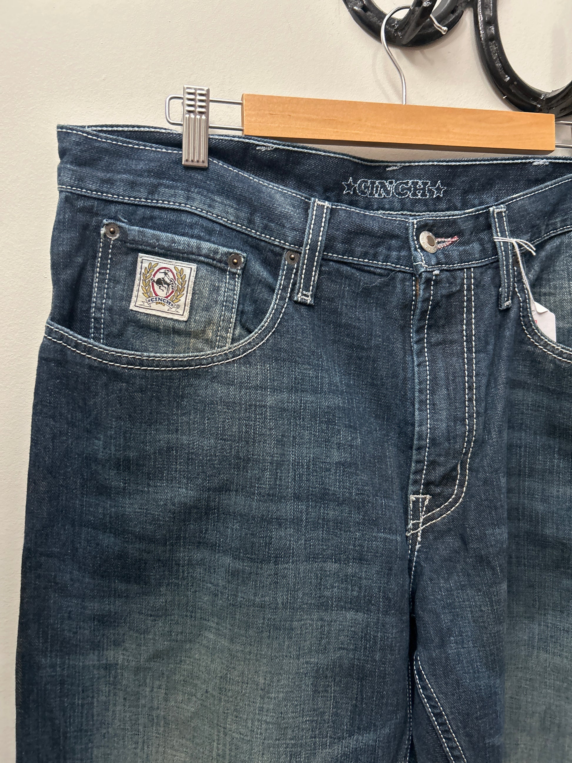 Men's Cinch Western Jeans 36 x 36-Jeans-Consignment-Evolution Equestrian Co.