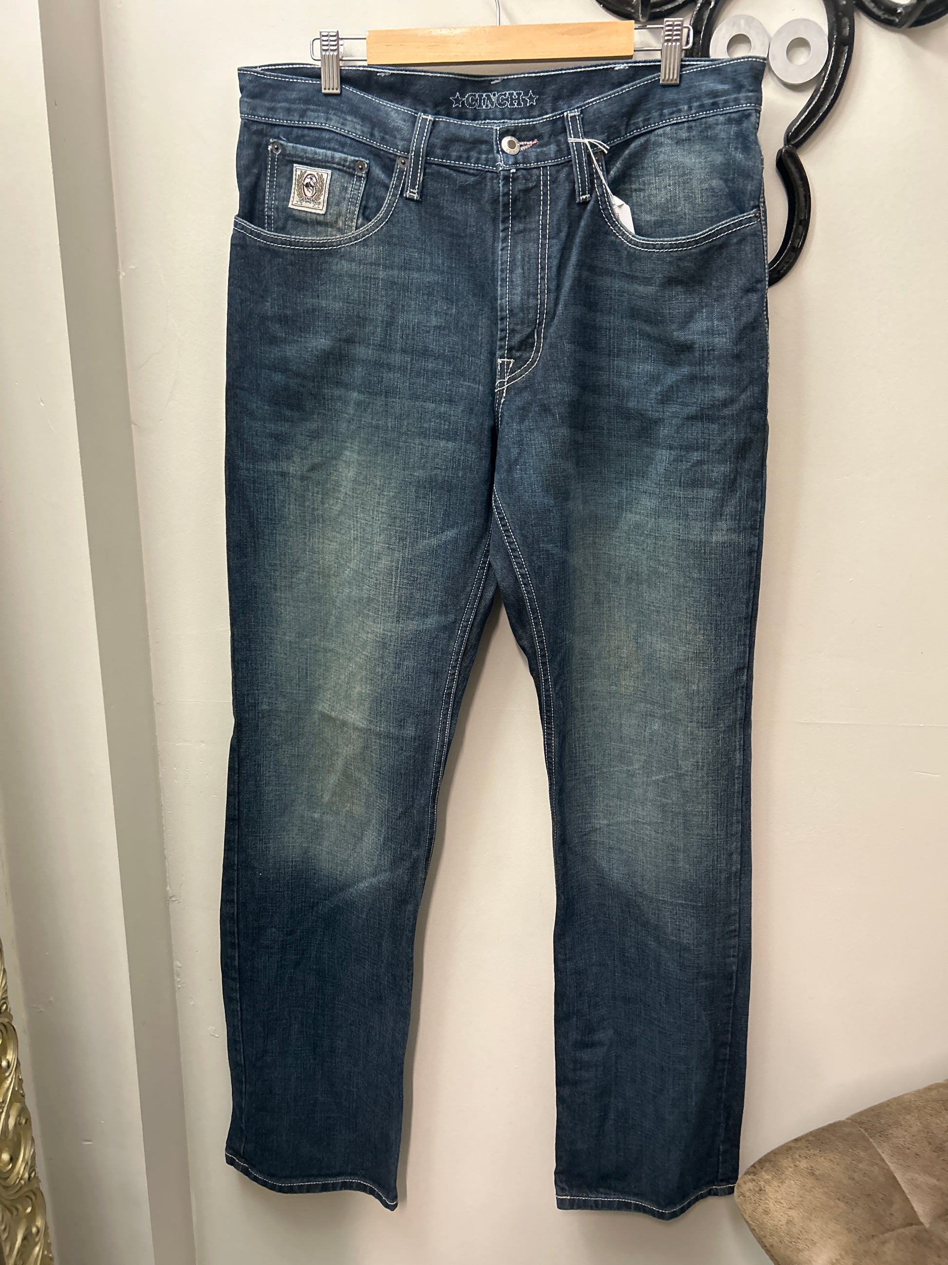 Men's Cinch Western Jeans 36 x 36-Jeans-Consignment-Evolution Equestrian Co.