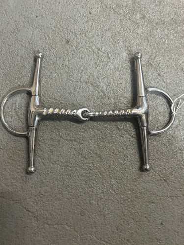 Metalab Corkscrew Full Cheek Snaffle-Bit-Consignment-Evolution Equestrian Co.