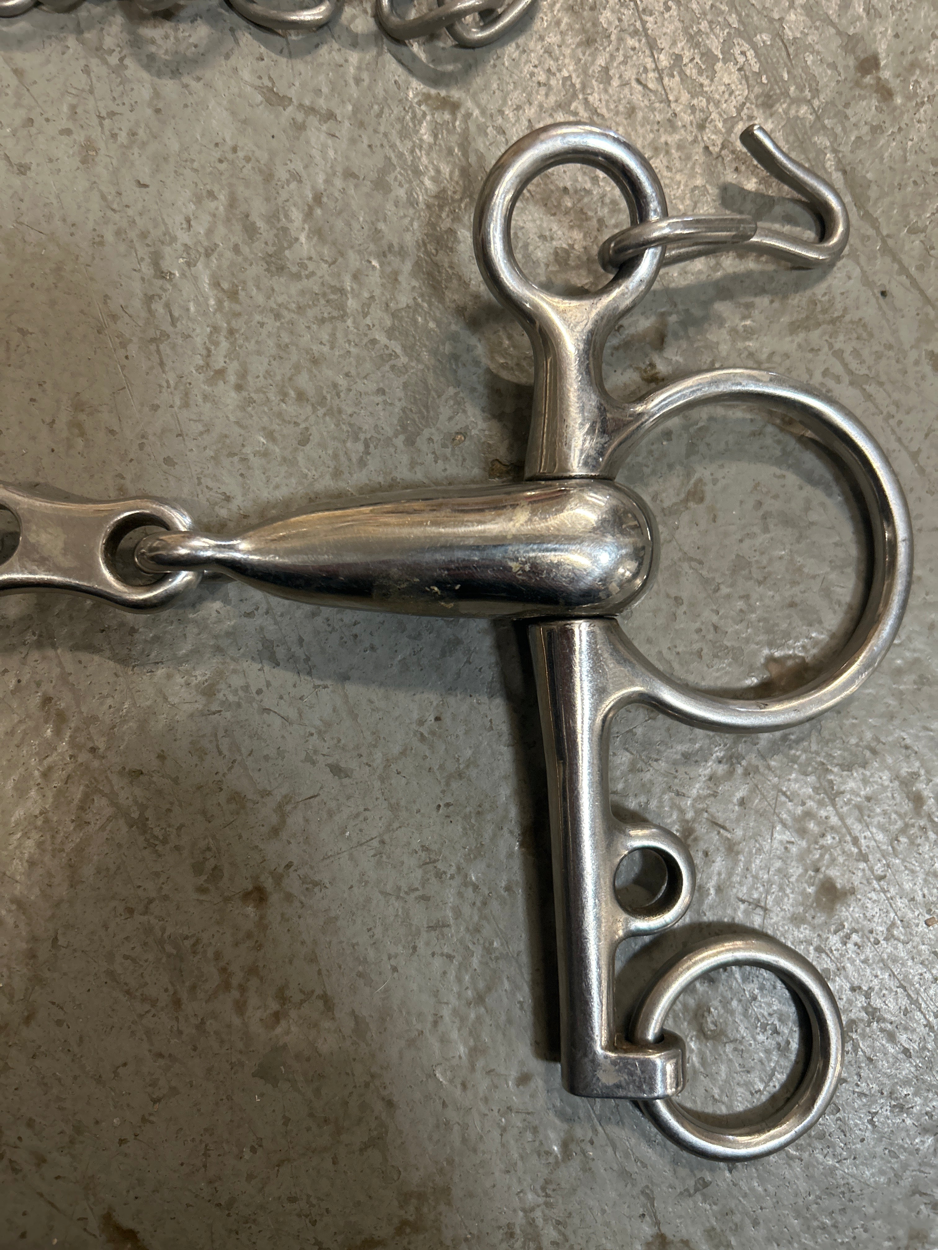 Metalab French Link Pelham 5.5"-Bit-Consignment-Evolution Equestrian Co.