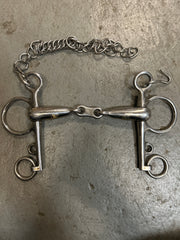 Metalab French Link Pelham 5.5"-Bit-Consignment-Evolution Equestrian Co.