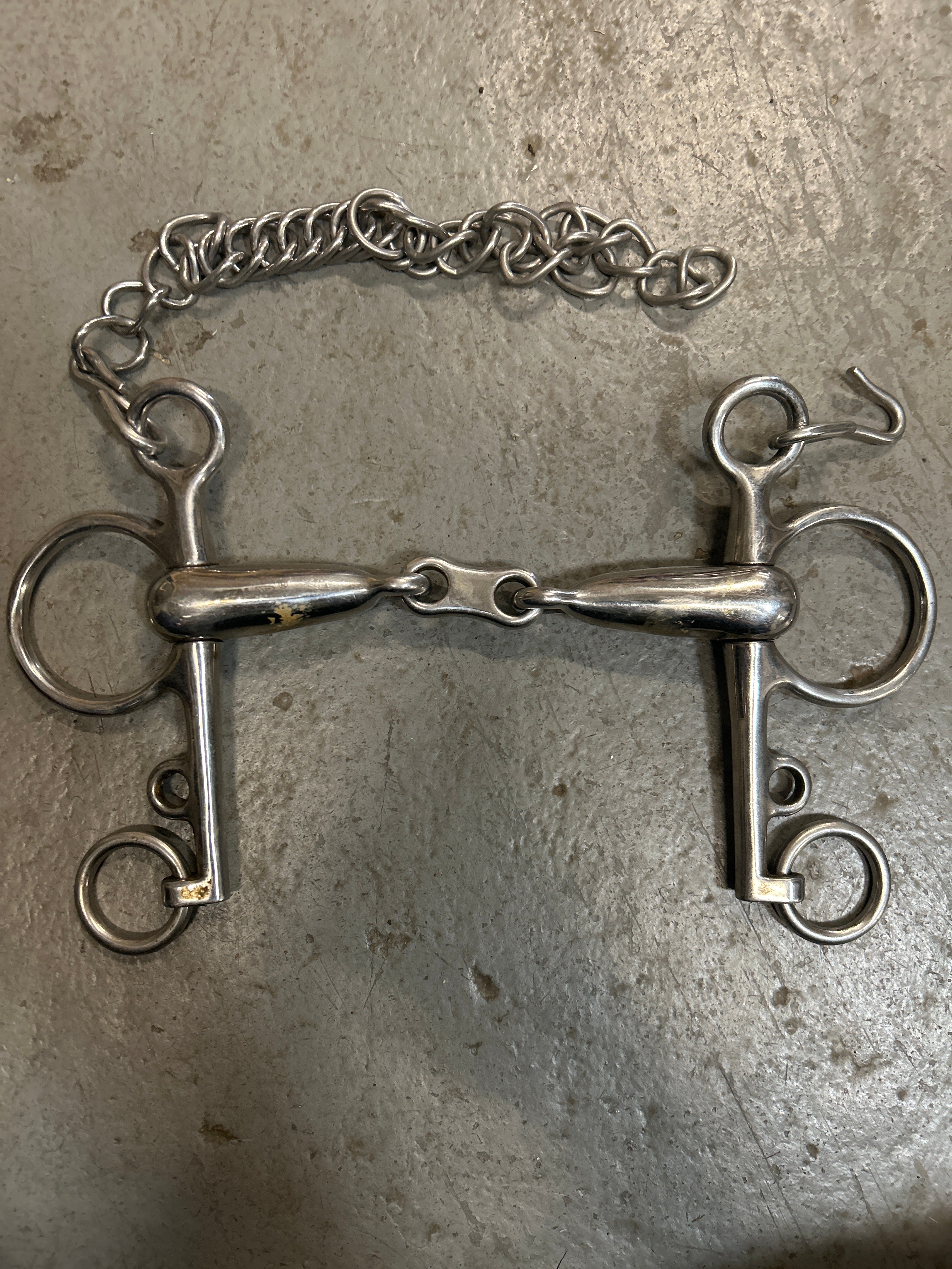 Metalab French Link Pelham 5.5"-Bit-Consignment-Evolution Equestrian Co.