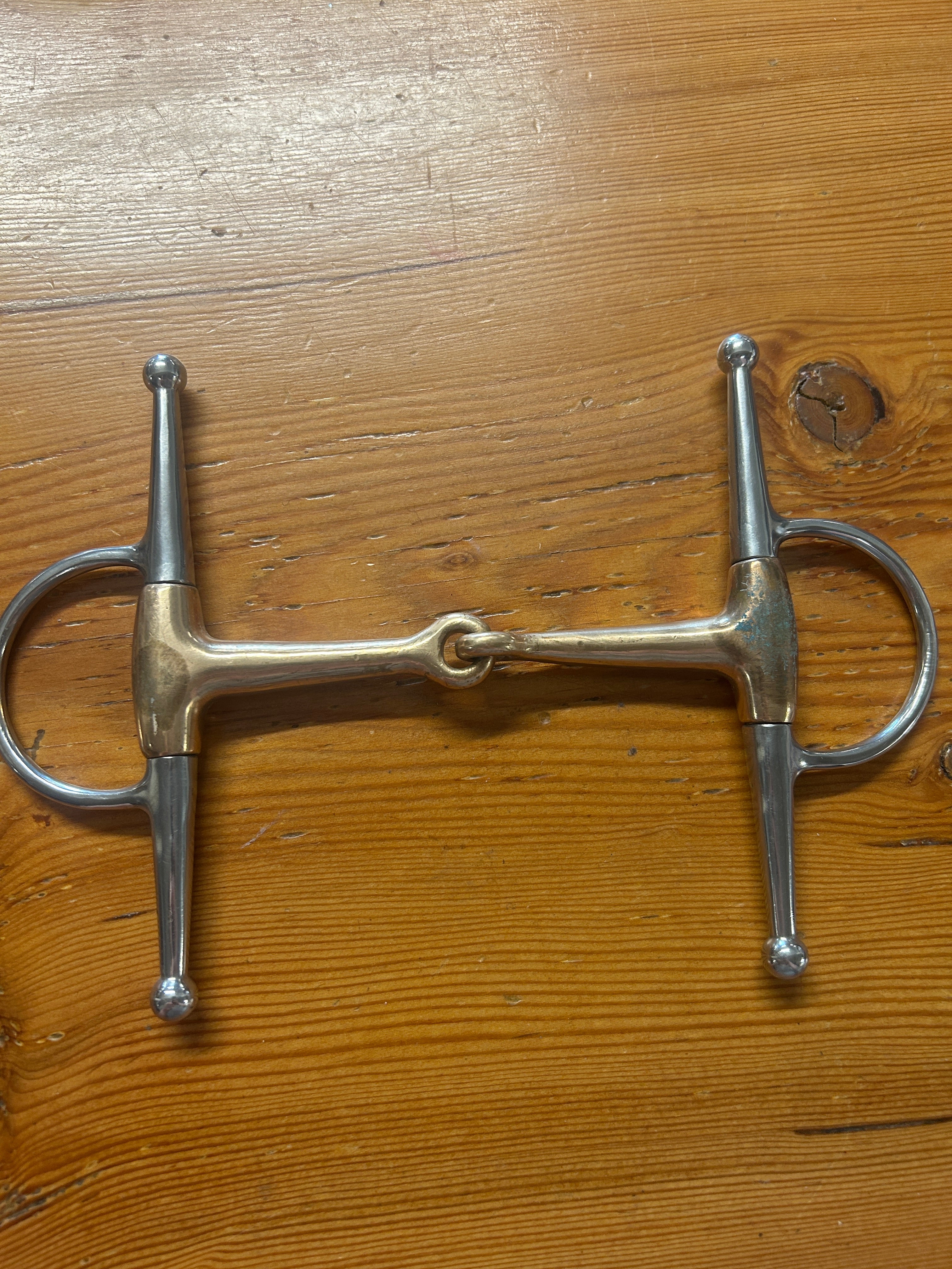 Metalab Full Cheek Copper Snaffle 5"-Bits-Consignment-Evolution Equestrian Co.