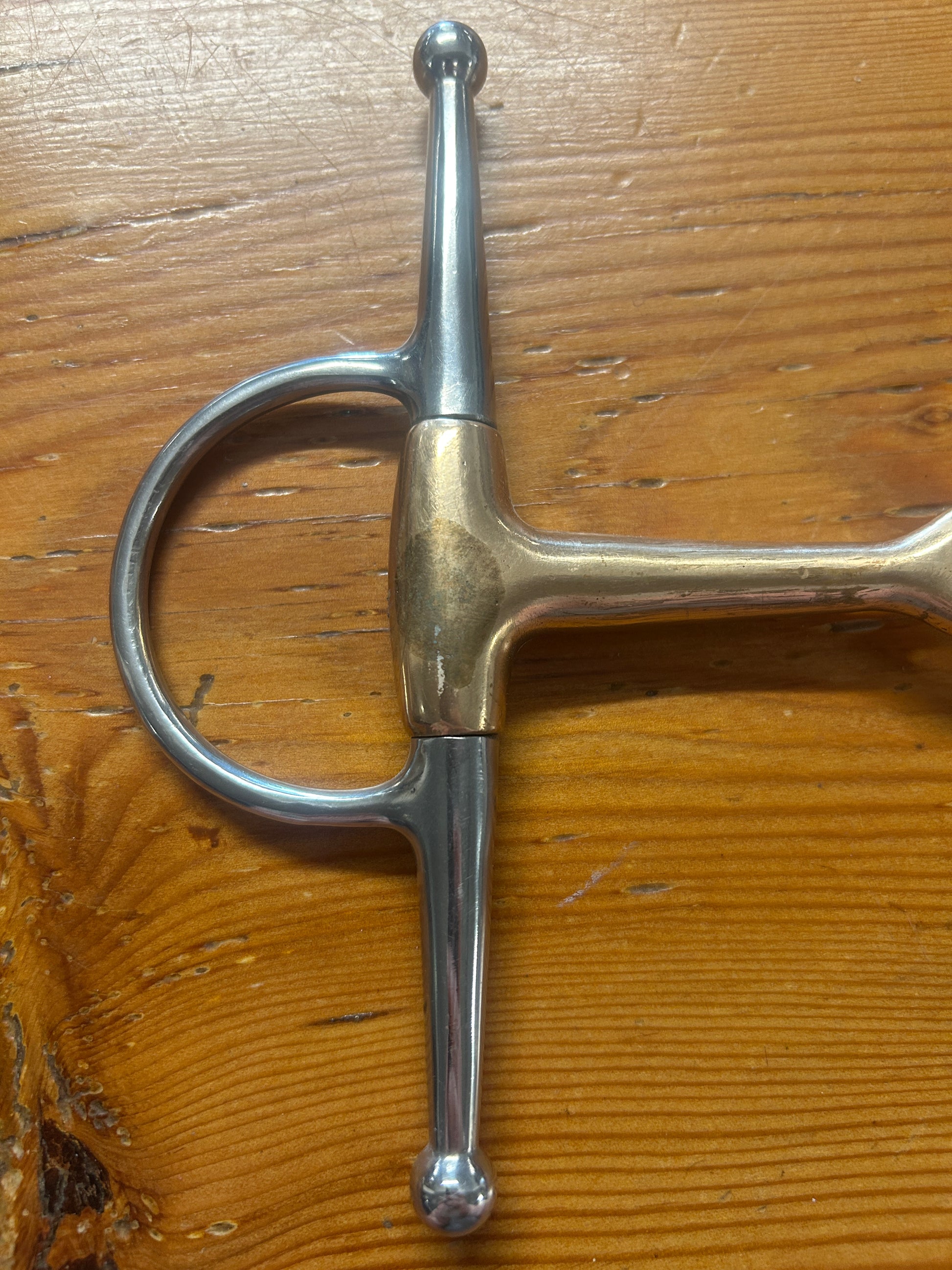 Metalab Full Cheek Copper Snaffle 5"-Bits-Consignment-Evolution Equestrian Co.