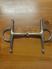 Metalab Full Cheek Copper Snaffle 5"-Bits-Consignment-Evolution Equestrian Co.