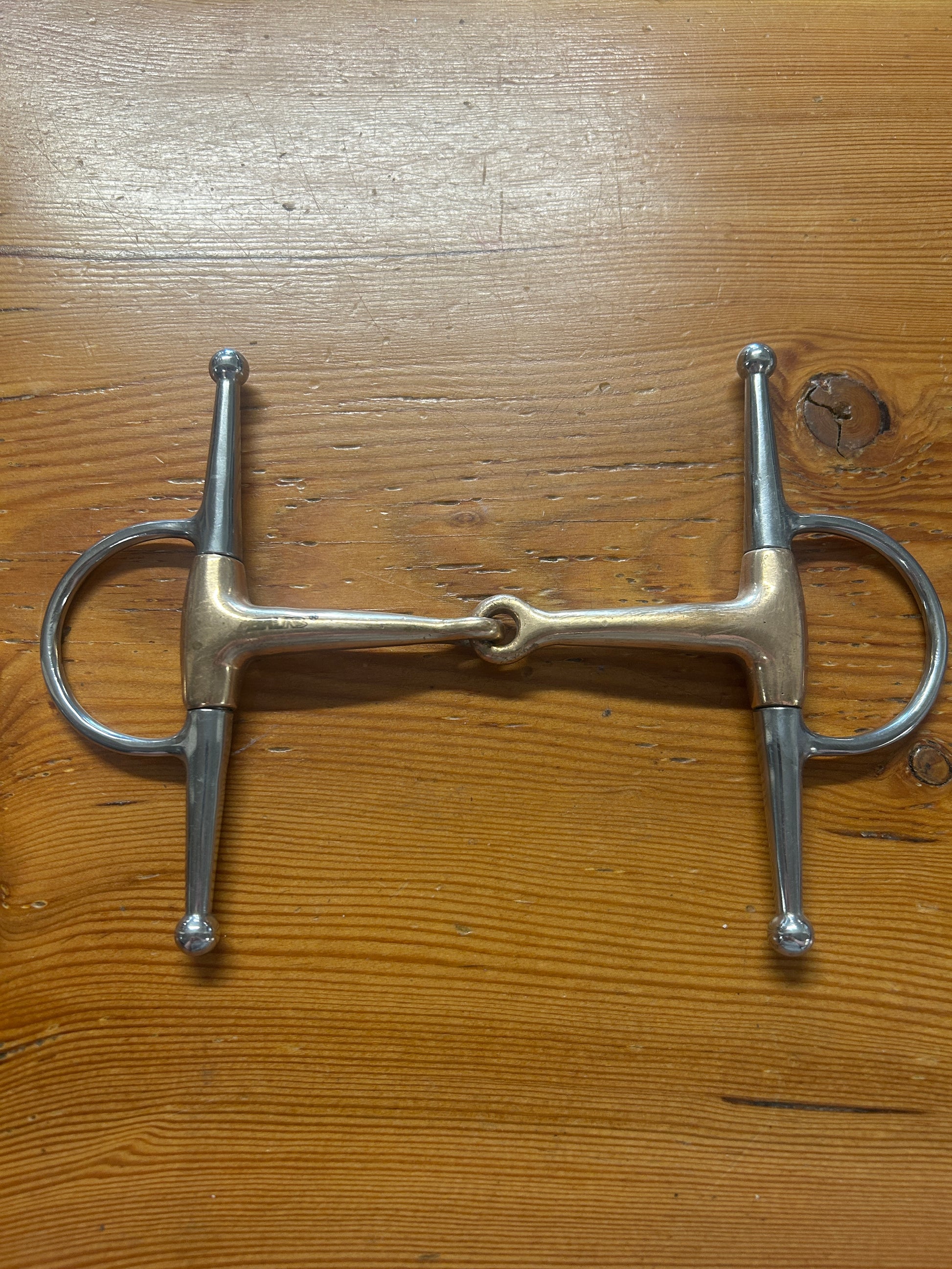 Metalab Full Cheek Copper Snaffle 5"-Bits-Consignment-Evolution Equestrian Co.