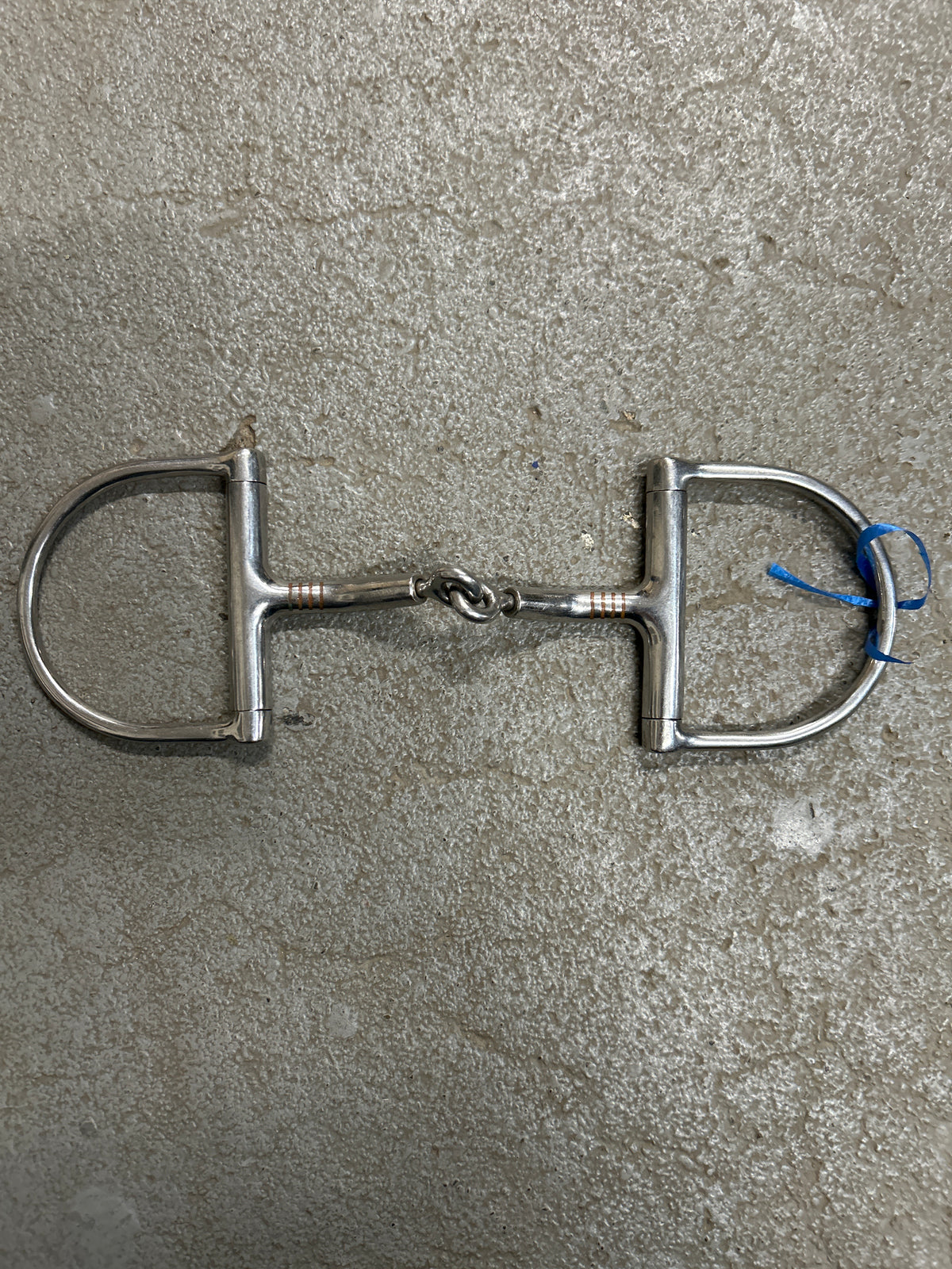 Metalab Pinchless Dee Ring Snaffle 4.75"-Bit-Consignment-Evolution Equestrian Co.