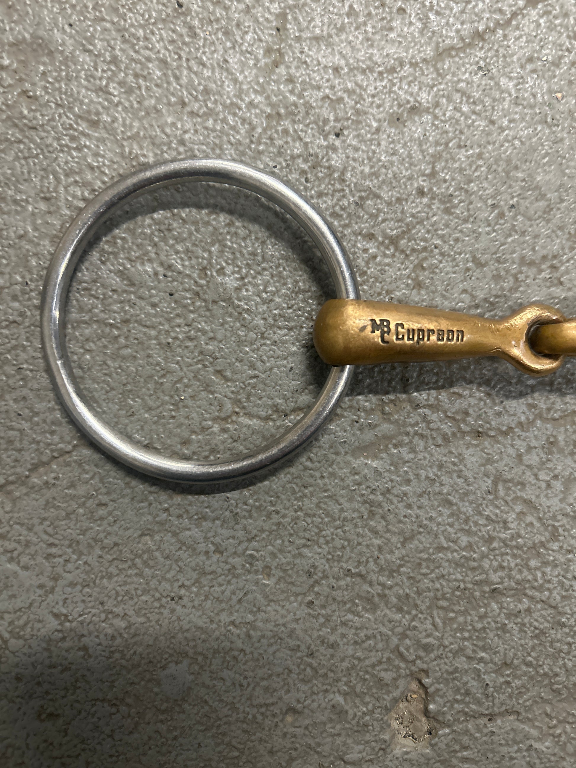 Mikmar Cupreon Loose Ring Snaffle -5"-Bit-Consignment-Evolution Equestrian Co.
