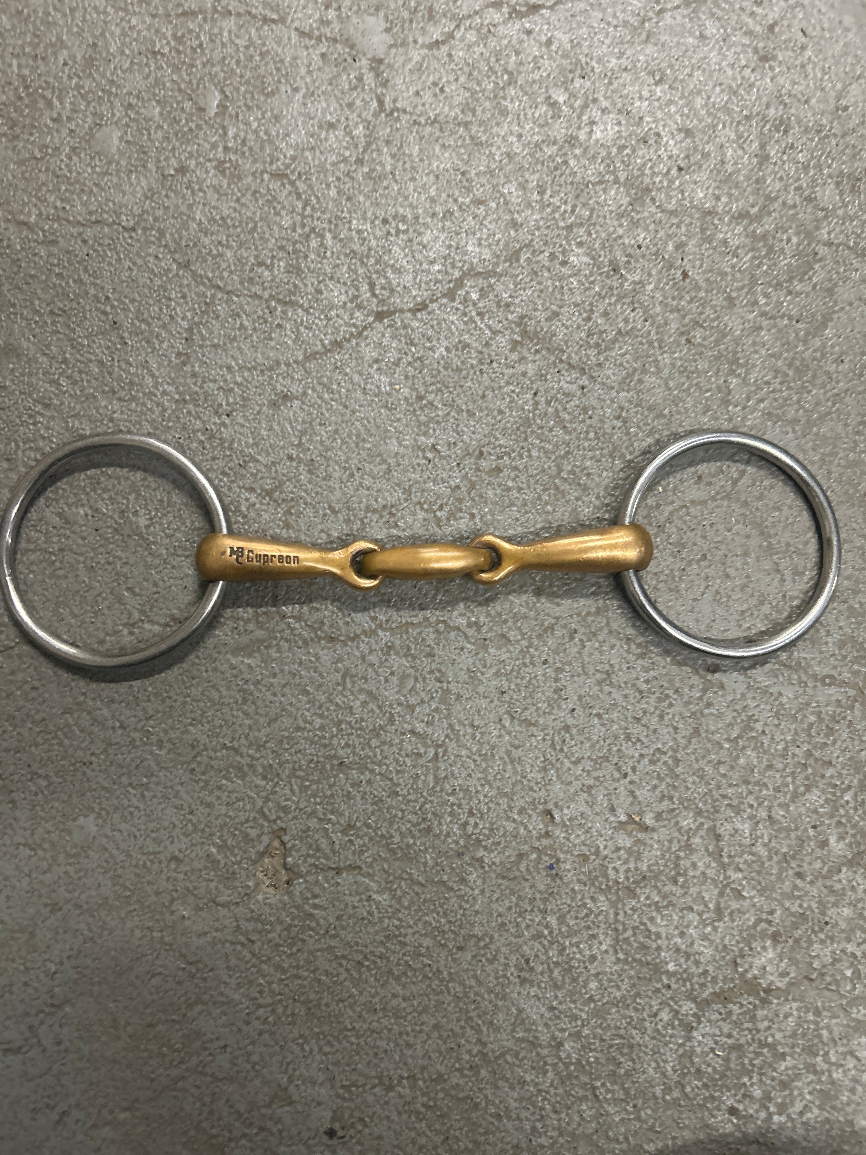 Mikmar Cupreon Loose Ring Snaffle -5"-Bit-Consignment-Evolution Equestrian Co.