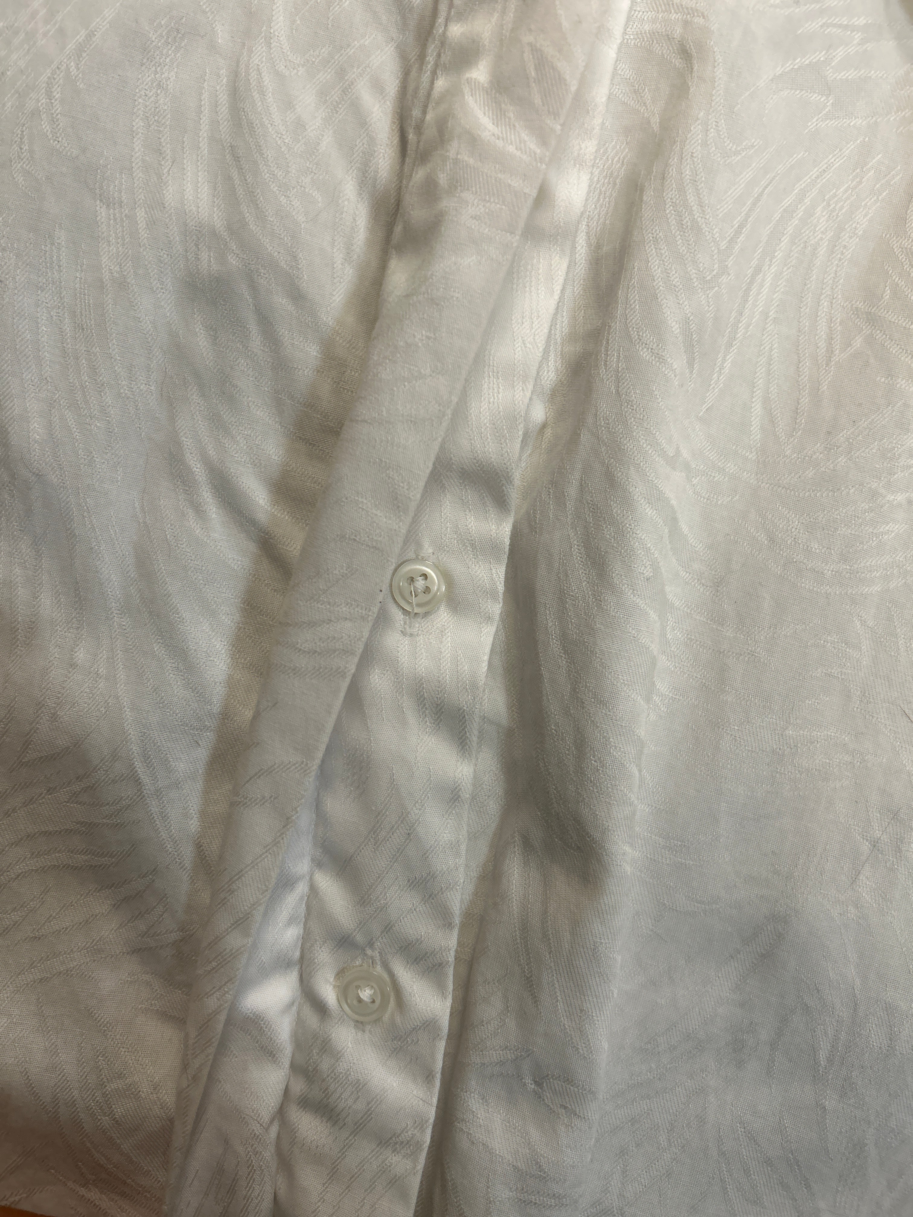 Miku White English Show Shirt 34-Show Shirts-Consignment-Evolution Equestrian Co.