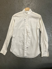 Miku White English Show Shirt 34-Show Shirts-Consignment-Evolution Equestrian Co.
