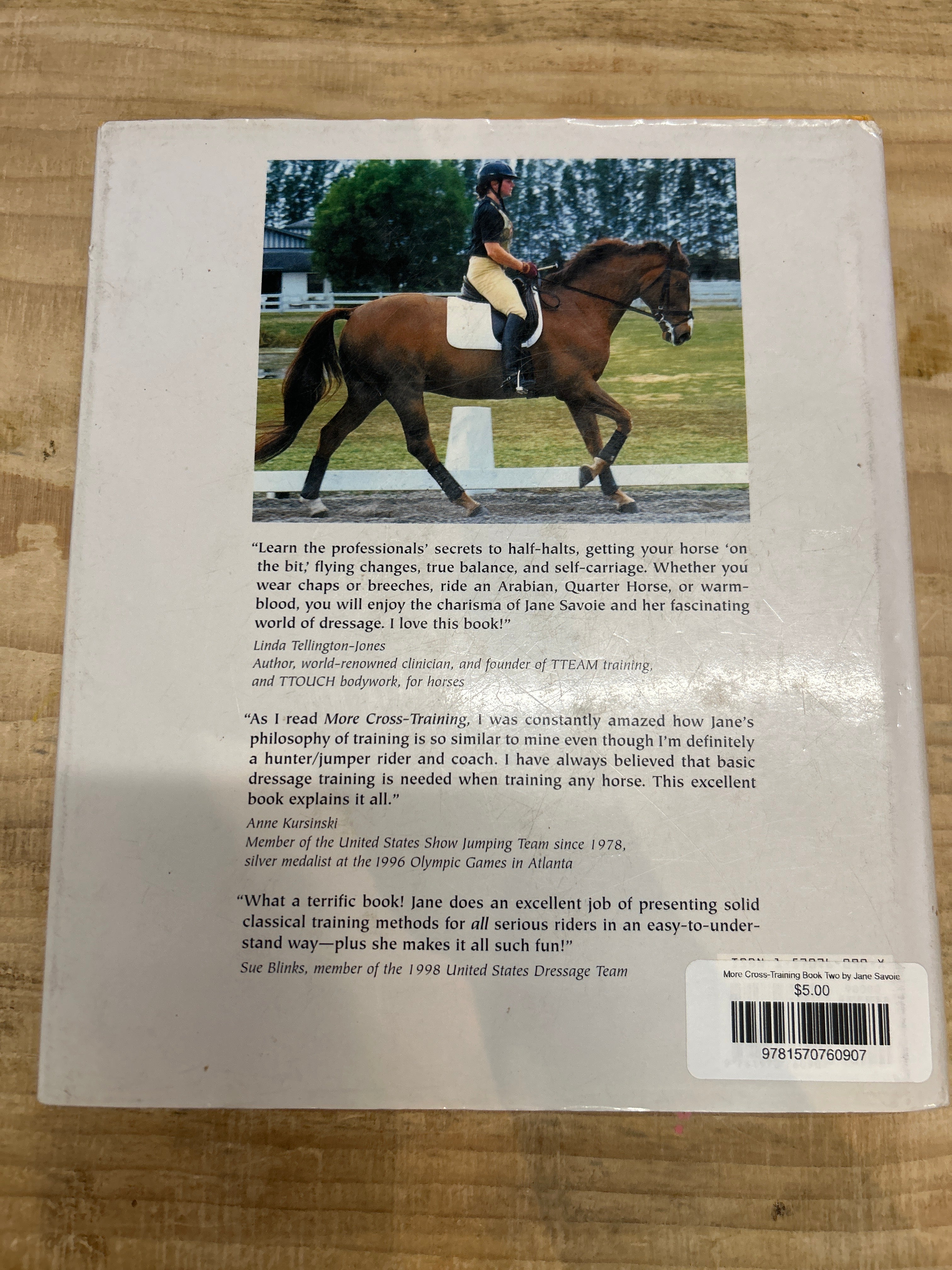 More Cross-Training Book Two by Jane Savoie-Book-Consignment-Evolution Equestrian Co.