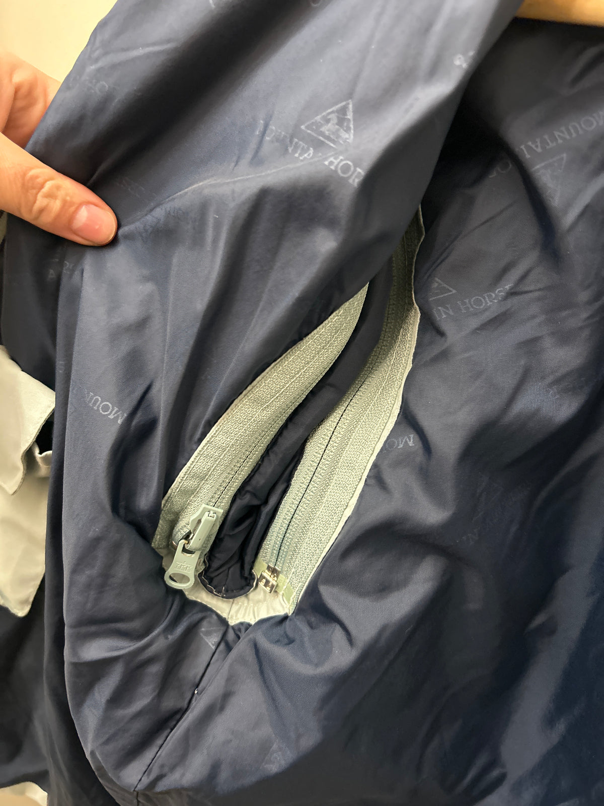 Mountain Horse Light Blue Jacket Small-Jacket-Consignment-Evolution Equestrian Co.