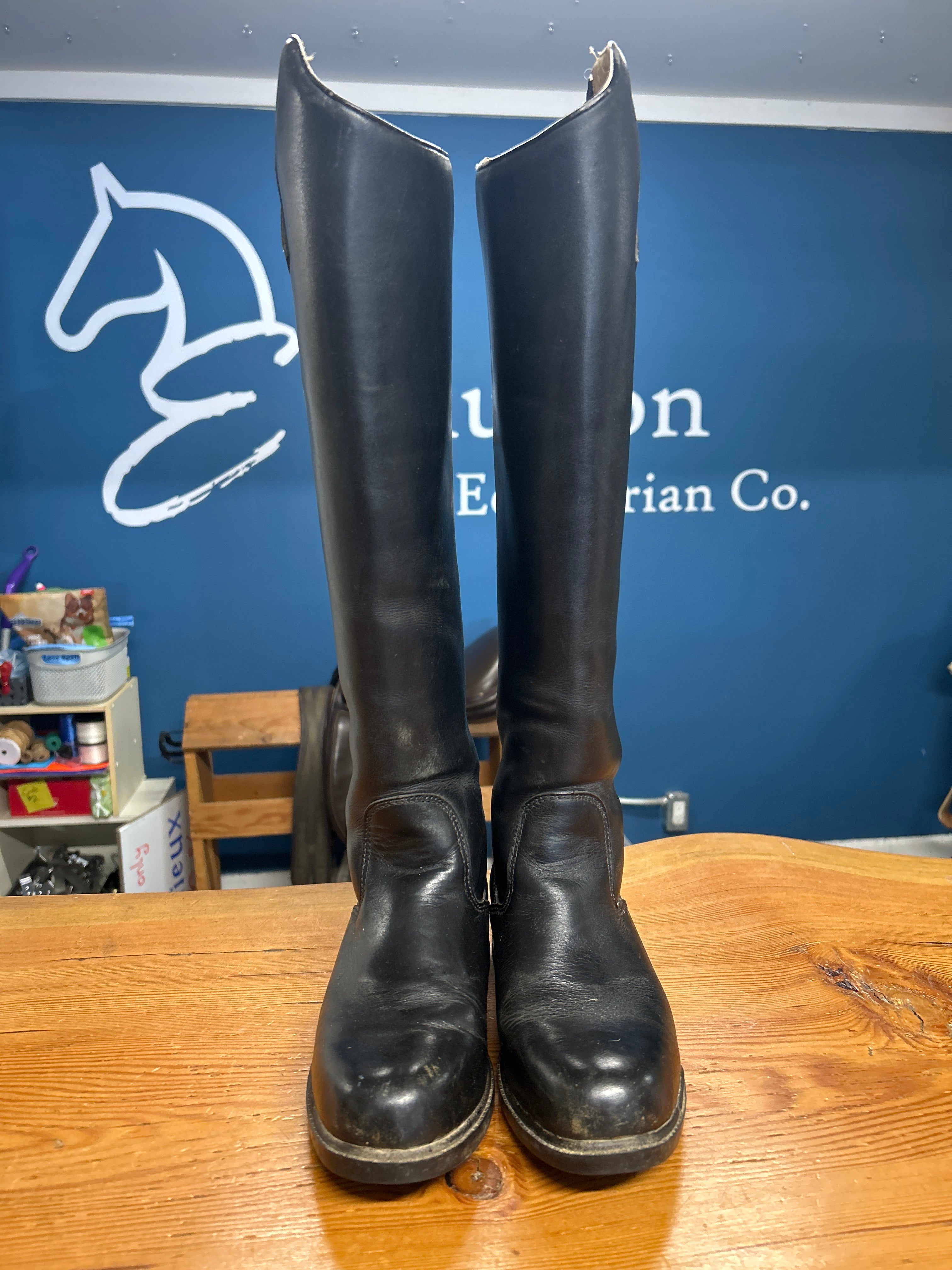 Mountain Horse Tall Boots 37-Riding Boots-Consignment-Evolution Equestrian Co.