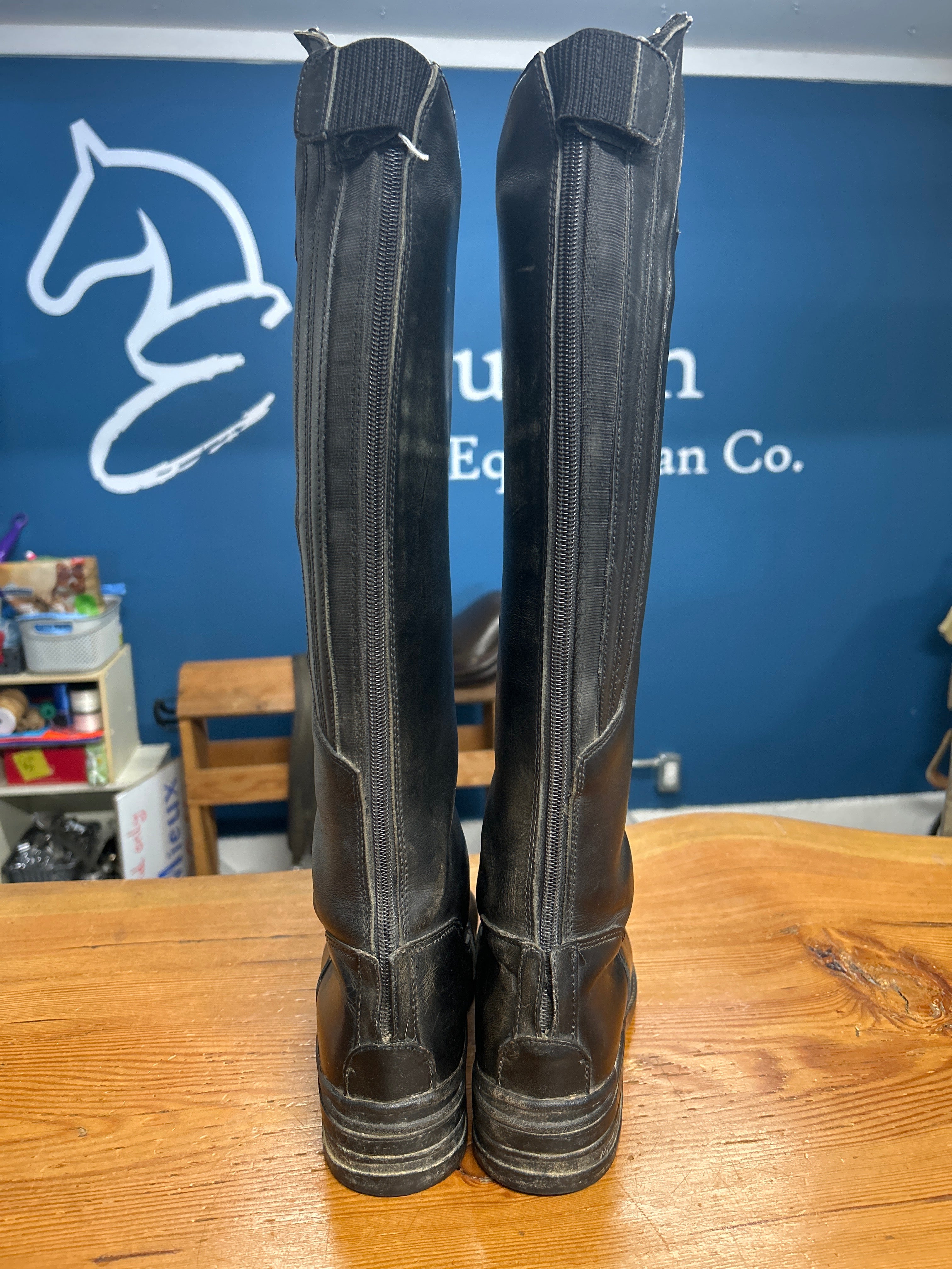 Mountain Horse Tall Boots 37-Riding Boots-Consignment-Evolution Equestrian Co.