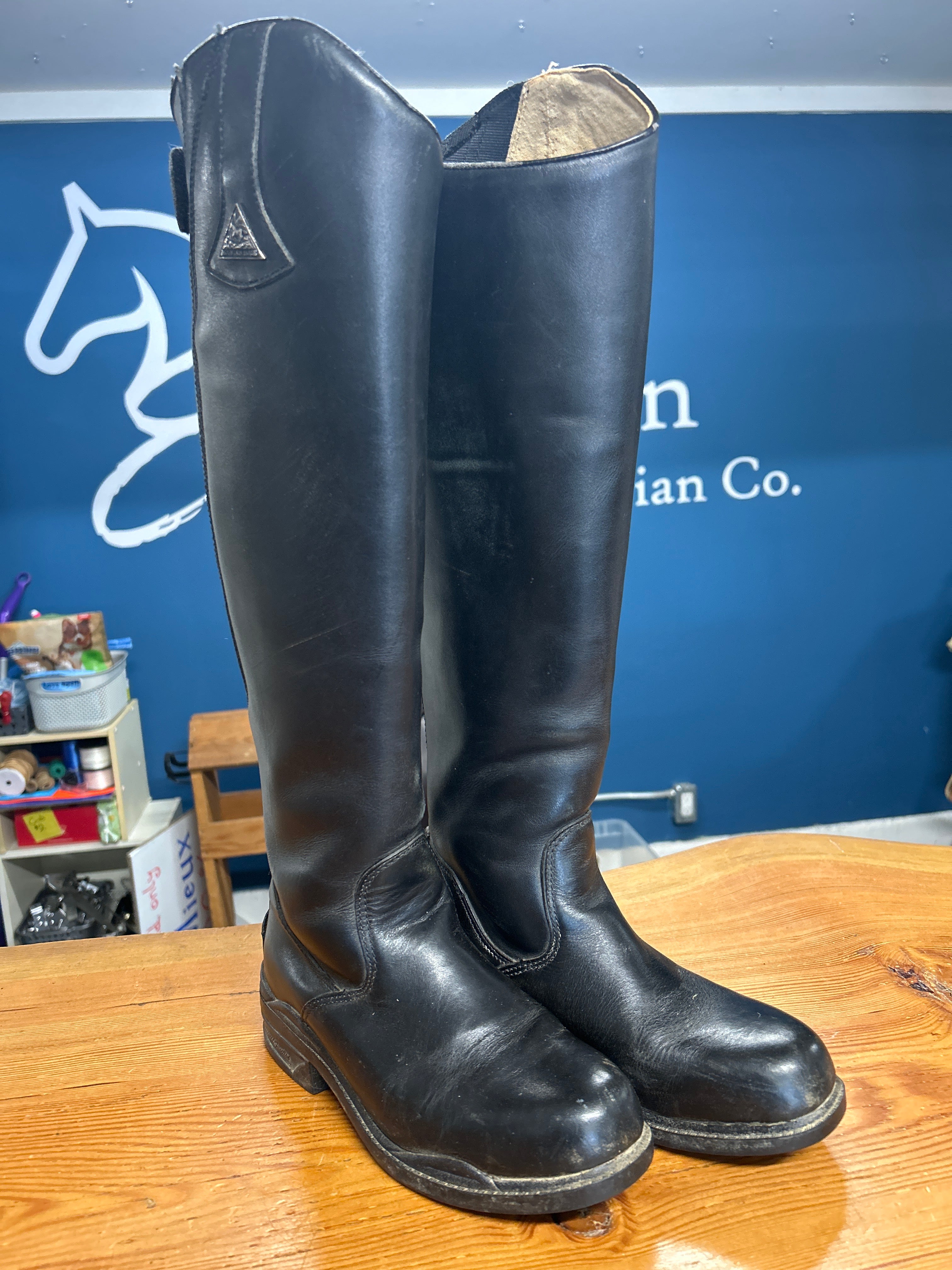 Mountain Horse Tall Boots 37-Riding Boots-Consignment-Evolution Equestrian Co.