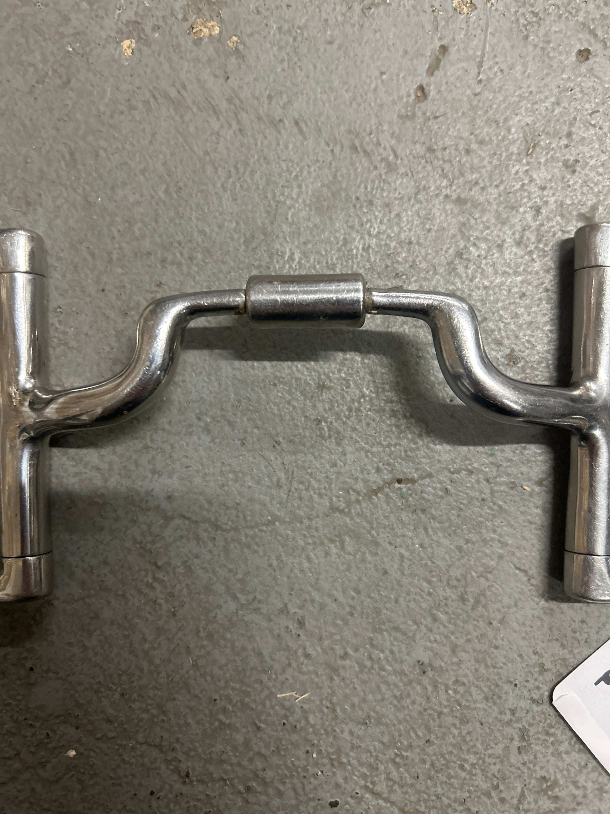 Myler Dee Ring with Wide Medium Port 5"-Bit-Consignment-Evolution Equestrian Co.