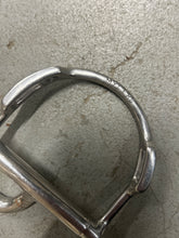 Load image into Gallery viewer, Myler Dee Ring with Wide Medium Port 5&quot;-Bit-Consignment-Evolution Equestrian Co.
