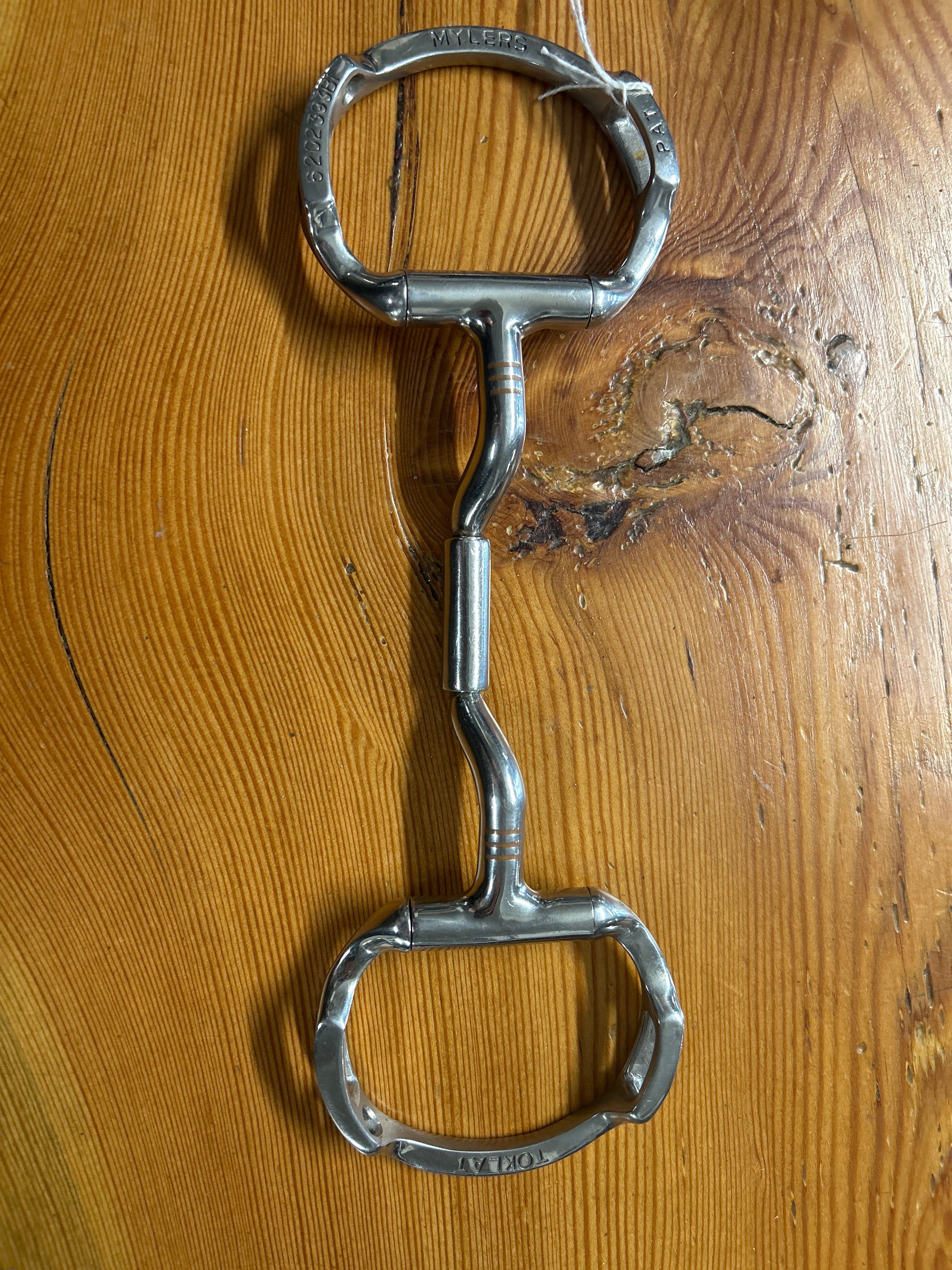 Myler Forward Tilt Barrel Port Snaffle 5"-Bit-Consignment-Evolution Equestrian Co.