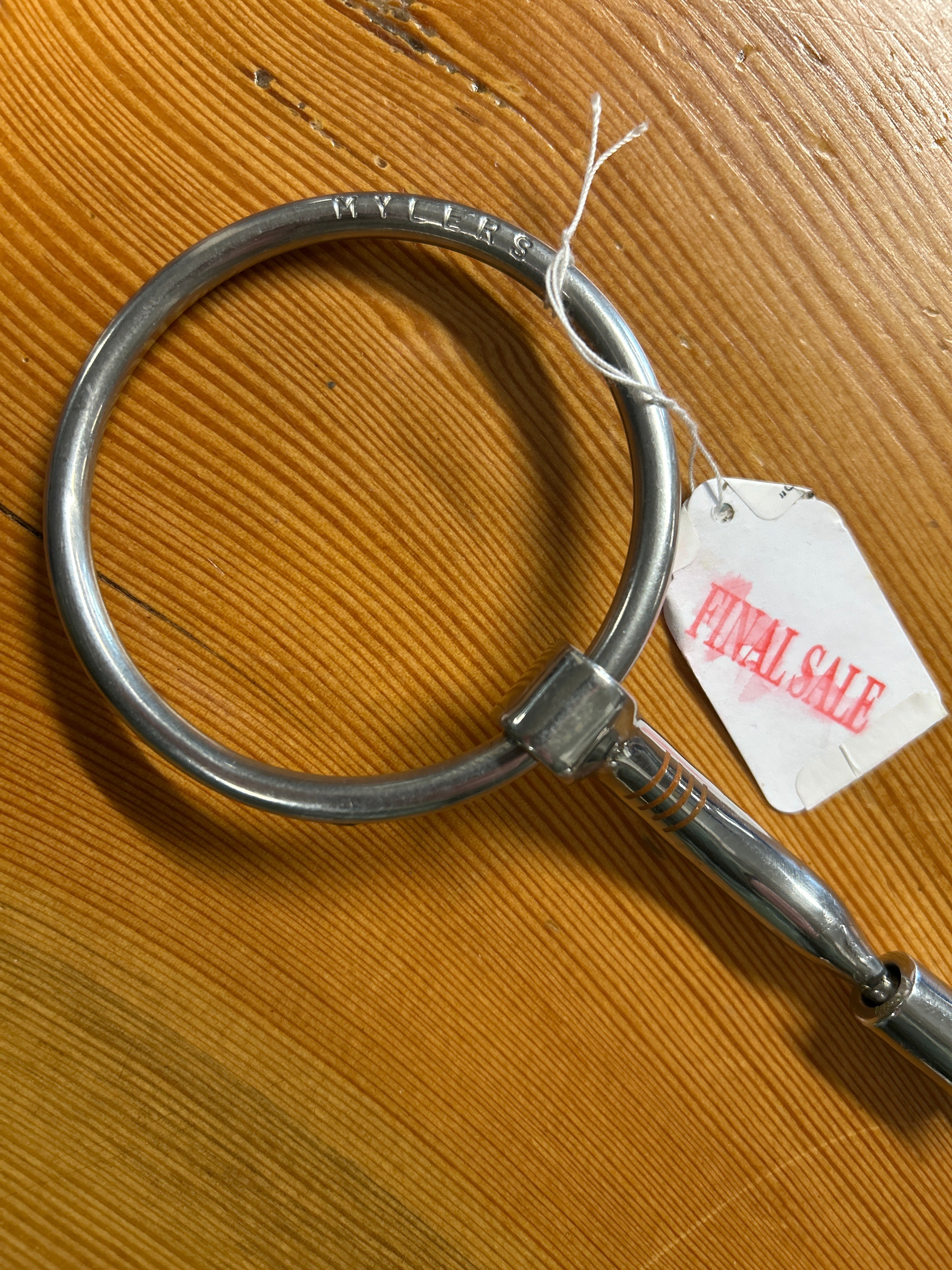 Myler Loose Ring Snaffle 5-1/2"-Bits-Consignment-Evolution Equestrian Co.