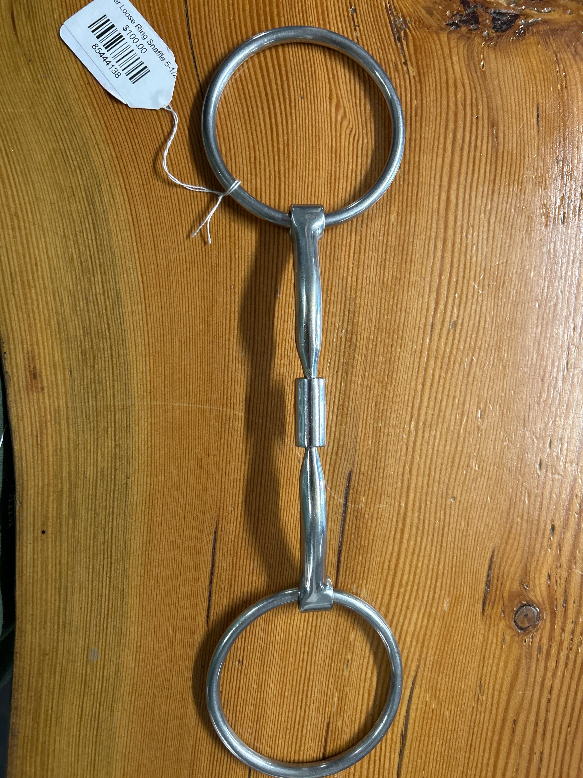 Myler Loose Ring Snaffle 5-1/2"-Bits-Consignment-Evolution Equestrian Co.