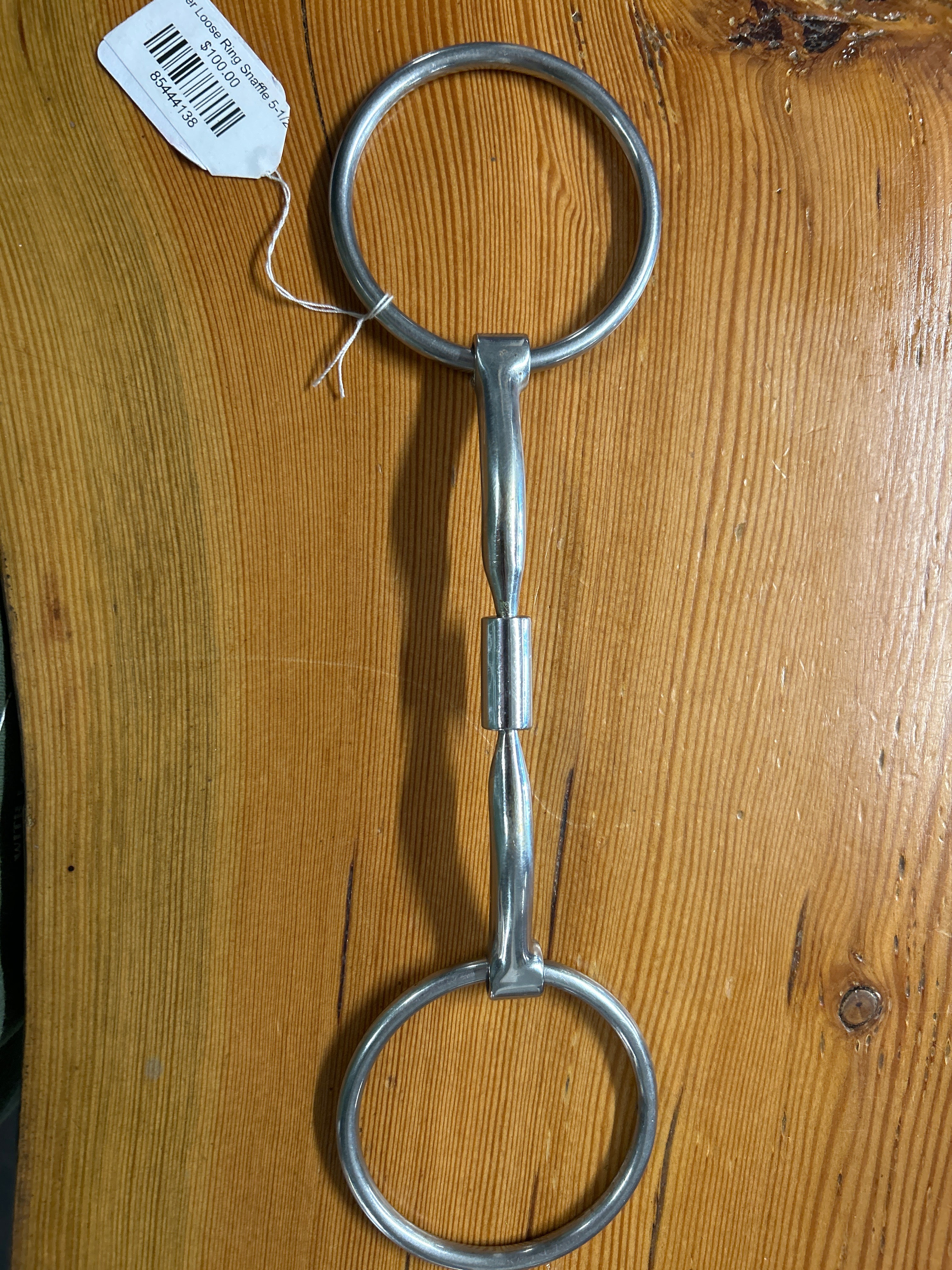 Myler Loose Ring Snaffle 5-1/2"-Bits-Consignment-Evolution Equestrian Co.