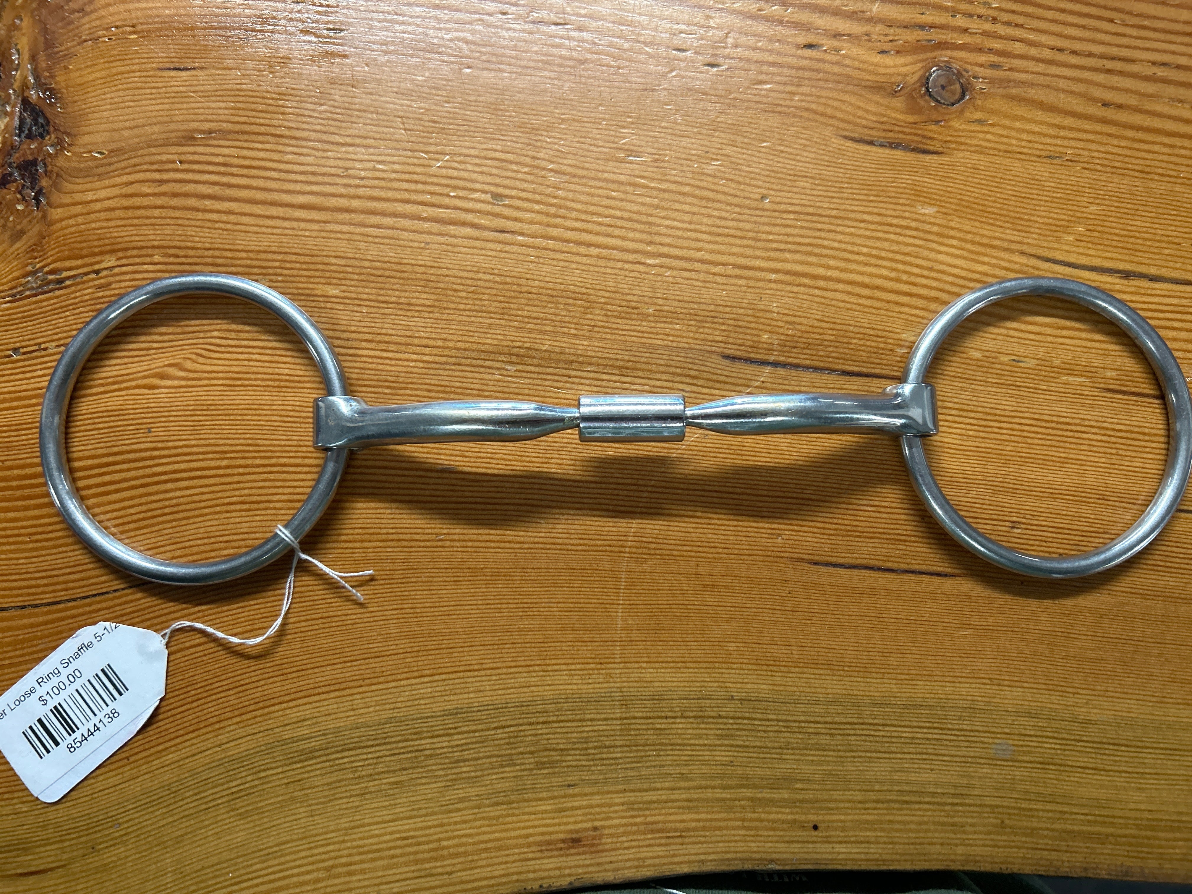 Myler Loose Ring Snaffle 5-1/2"-Bits-Consignment-Evolution Equestrian Co.