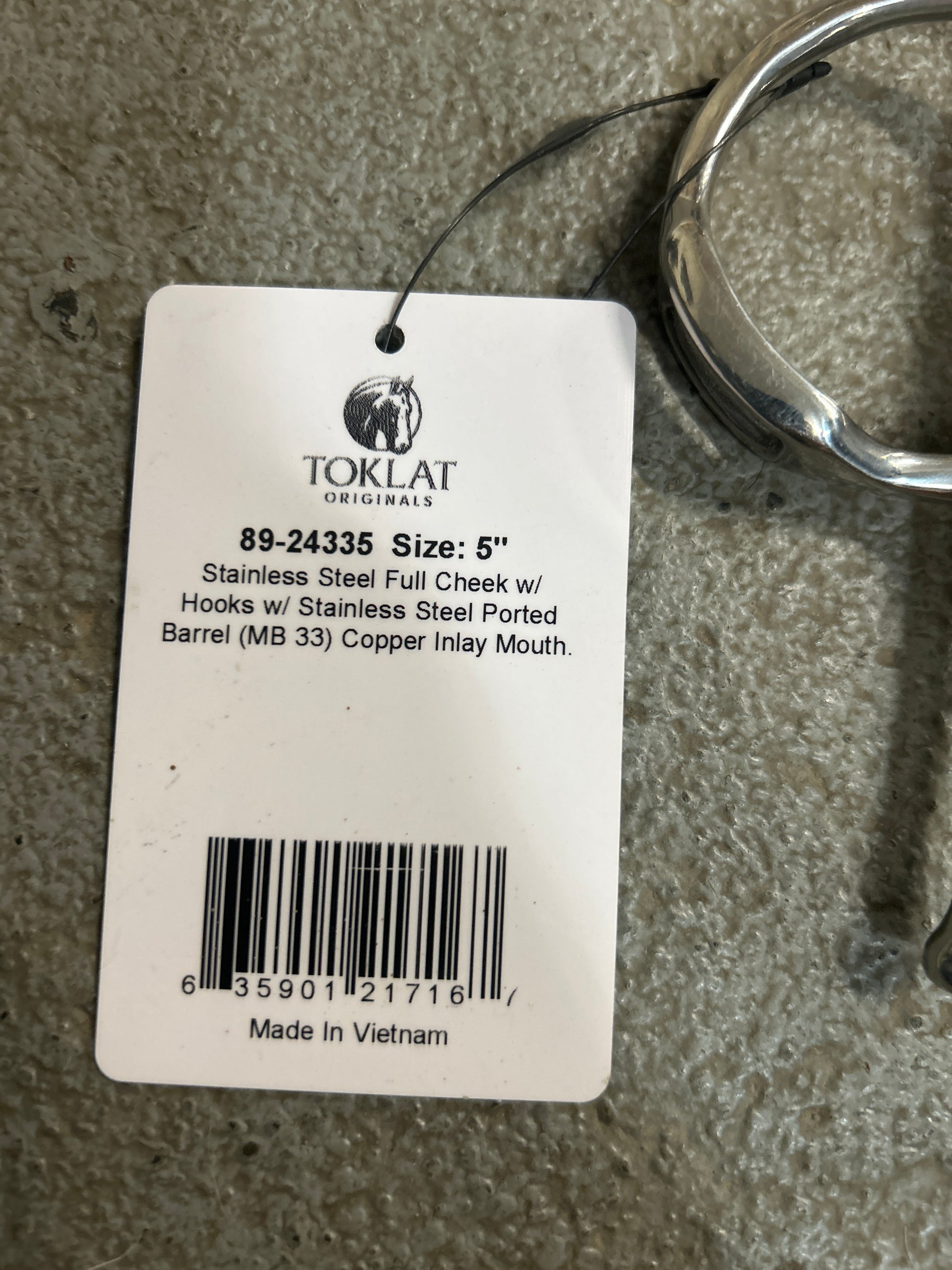 Myler Ported Barrel Full Cheek Snaffle 5"-Bits-Consignment-Evolution Equestrian Co.