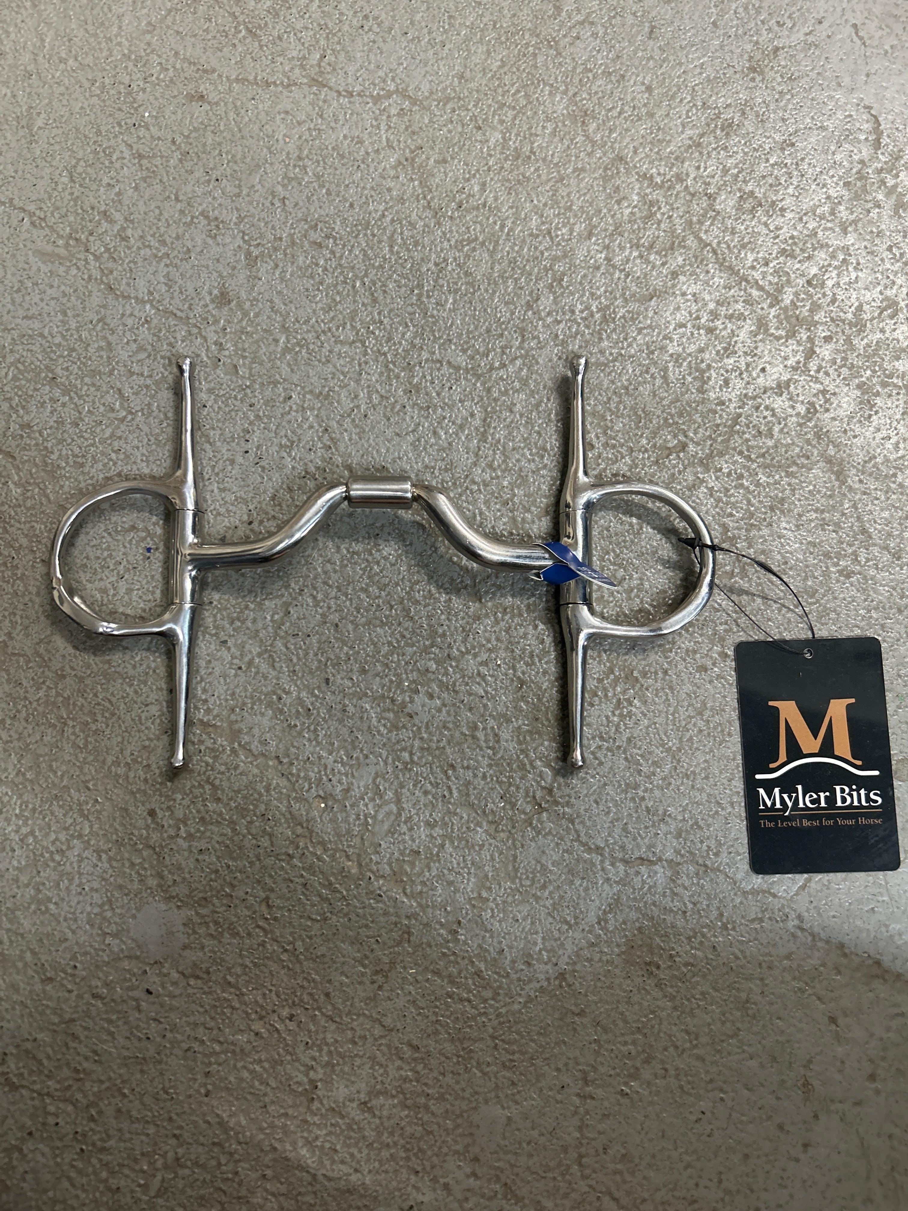 Myler Ported Barrel Full Cheek Snaffle 5"-Bits-Consignment-Evolution Equestrian Co.