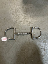 Load image into Gallery viewer, Myler Triple Barrel D Ring Snaffle with Hooks 5&quot;-Bit-Consignment-Evolution Equestrian Co.
