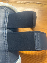 Load image into Gallery viewer, NSC Dressage Boots Navy Small-Horse Boots-Consignment-Evolution Equestrian Co.
