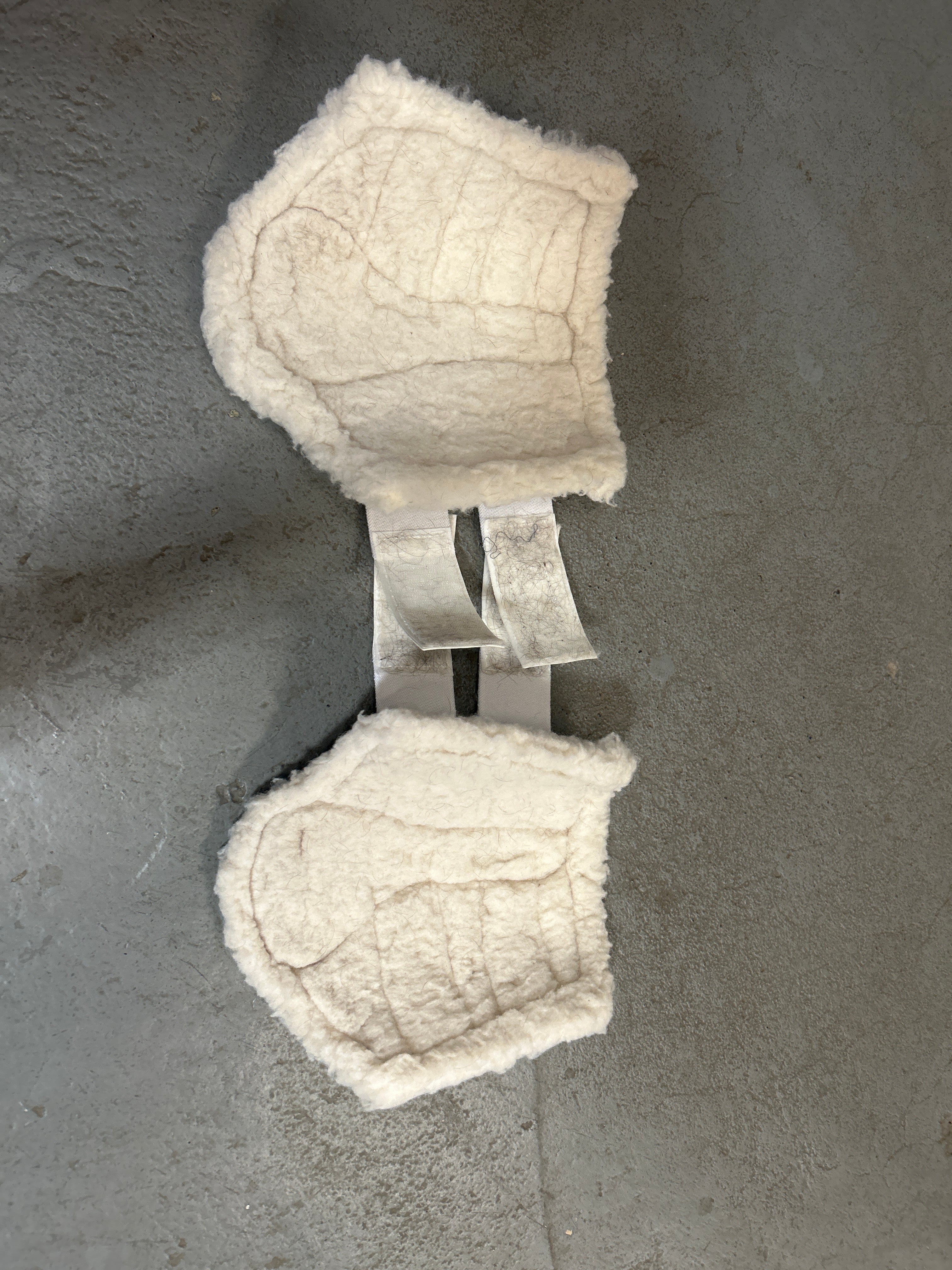 NSC Dressage Boots White Small-Horse Boots-Consignment-Evolution Equestrian Co.