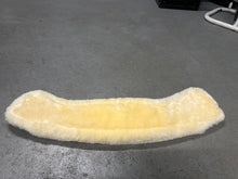 Load image into Gallery viewer, NSC Shoulder Relief Sheepskin Dressage Girth 26&quot;-English Girth-Consignment-Evolution Equestrian Co.
