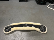Load image into Gallery viewer, NSC Shoulder Relief Sheepskin Dressage Girth 26&quot;-English Girth-Consignment-Evolution Equestrian Co.
