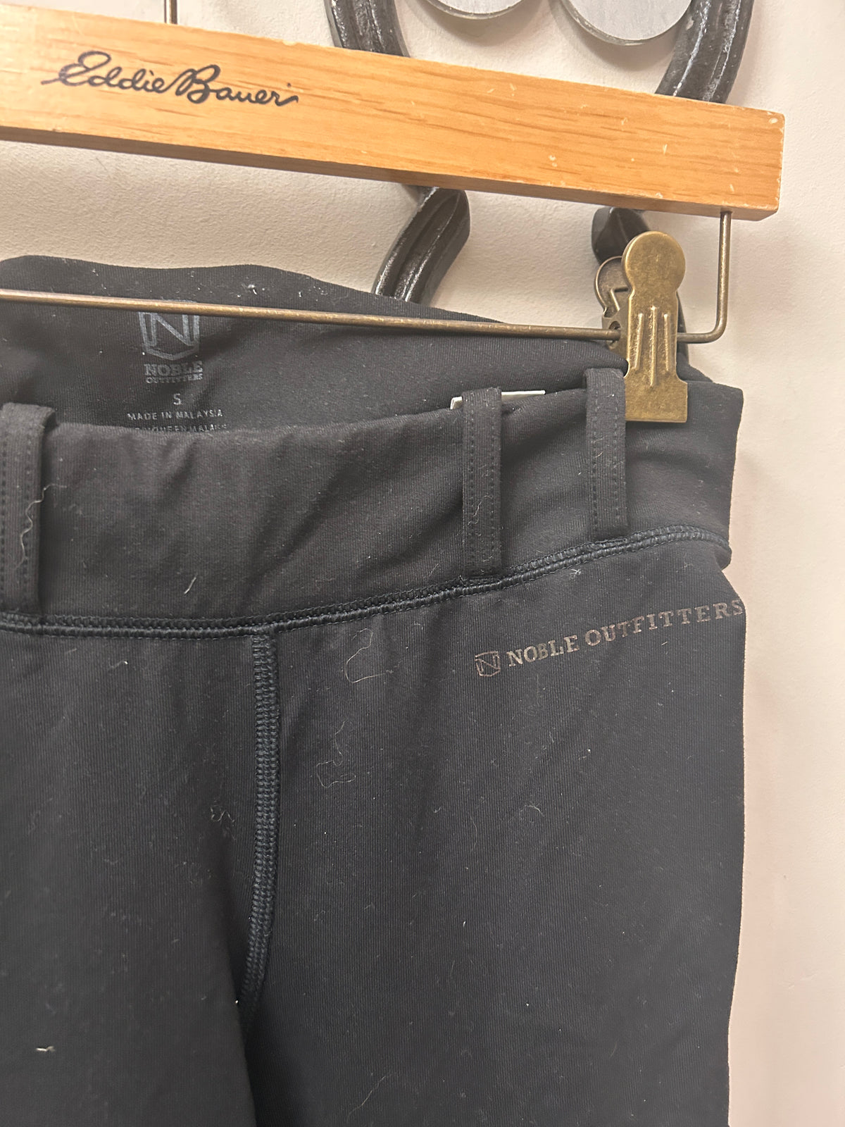 Noble Outfitters Black Riding Tights Small-Breeches-Consignment-Evolution Equestrian Co.