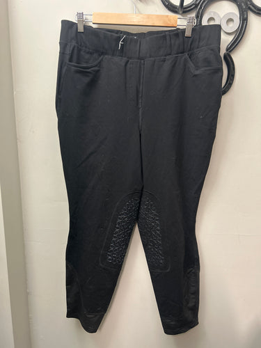 Noble Outfitters Riding Tights XXL Black-Breeches-Consignment-Evolution Equestrian Co.