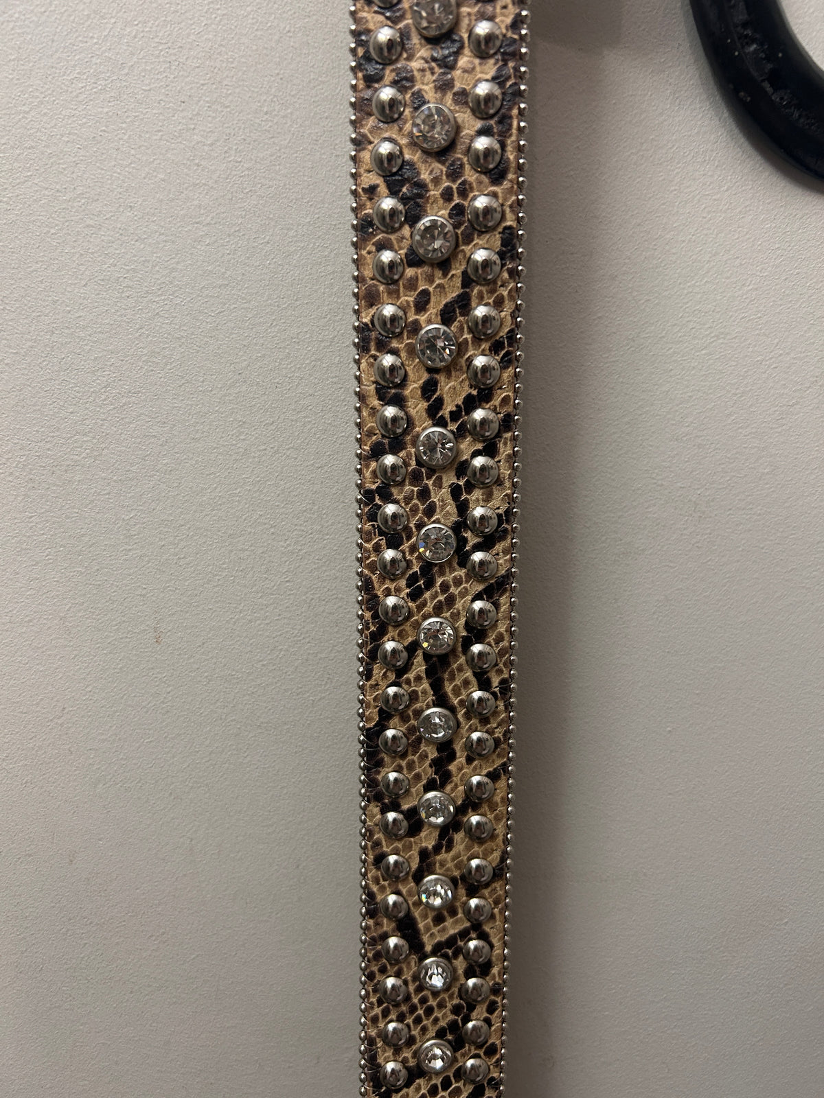 Nocona Bling Western Leather Belt Medium