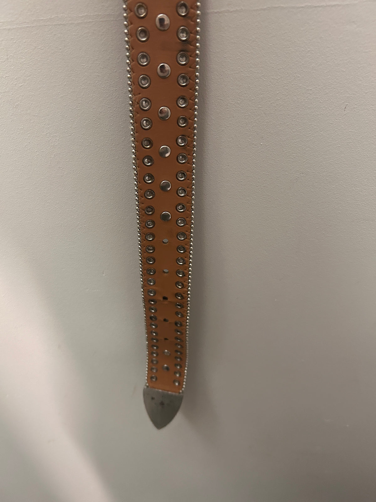 Nocona Bling Western Leather Belt Medium